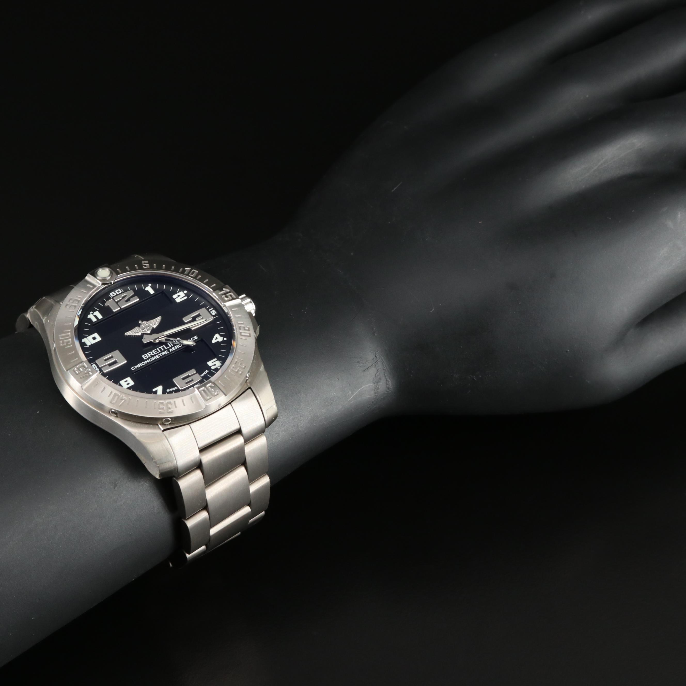 Breitling Aerospace Titanium Watch