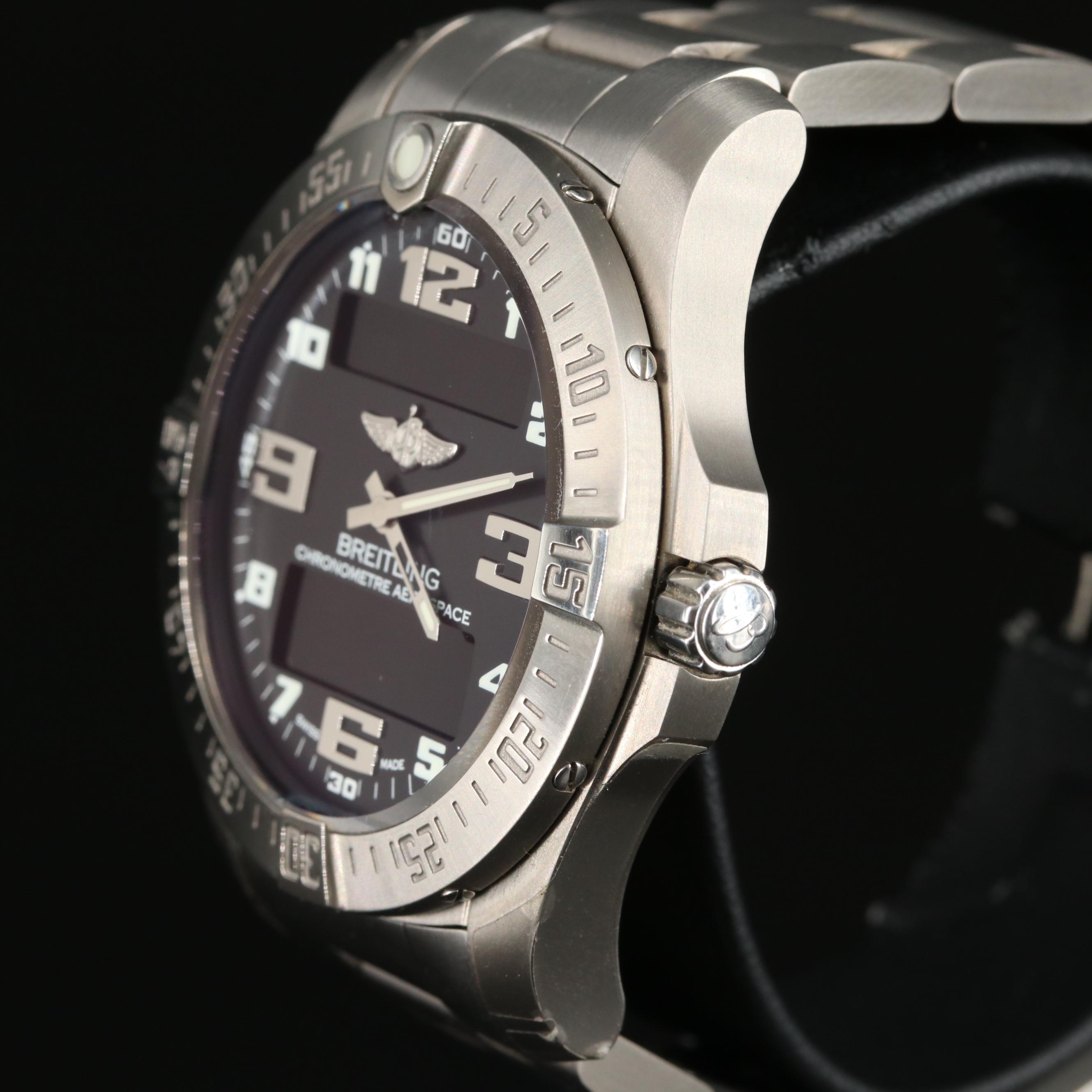 Breitling Aerospace Titanium Watch