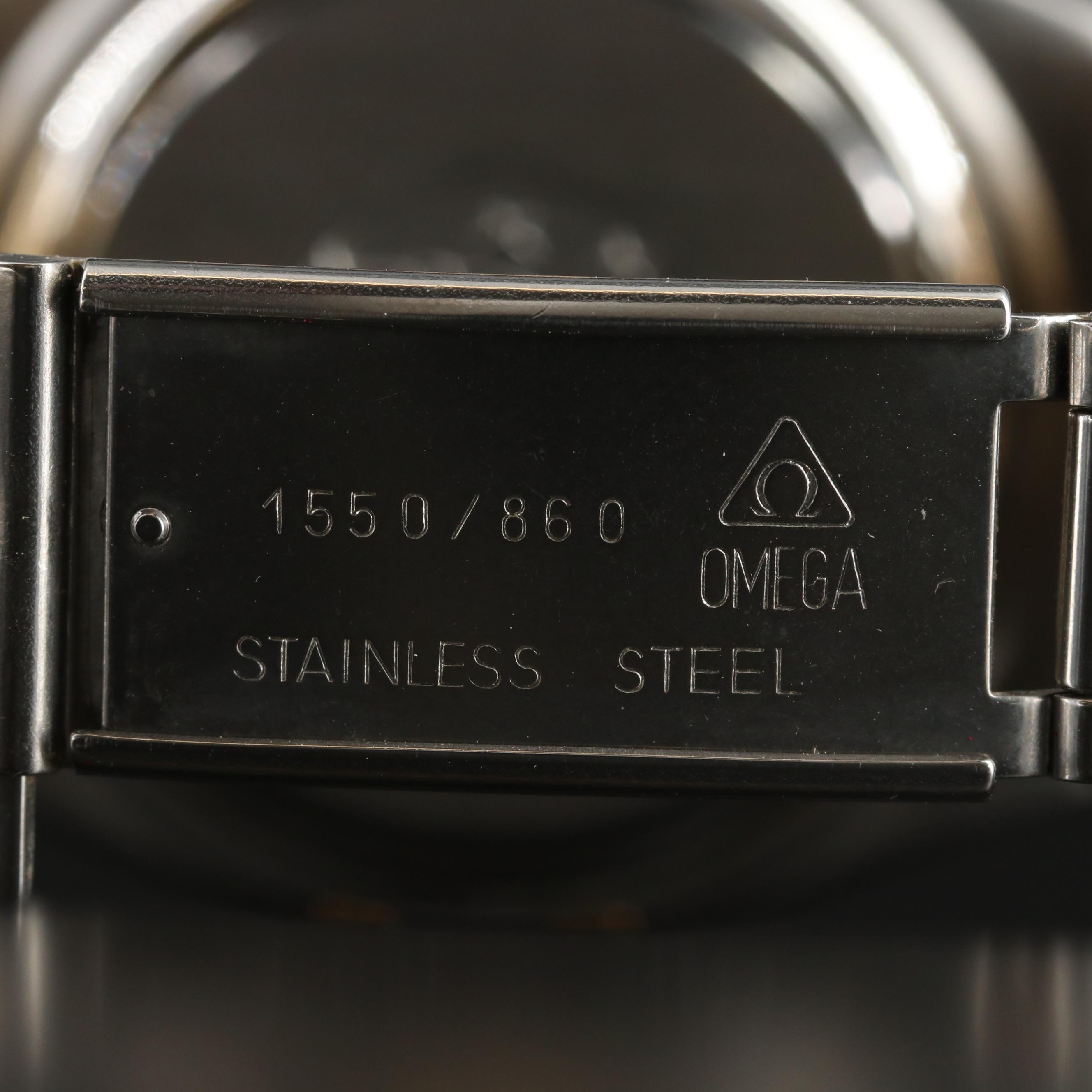 18K and Stainless Steel Omega Constellation Chronograph Watch