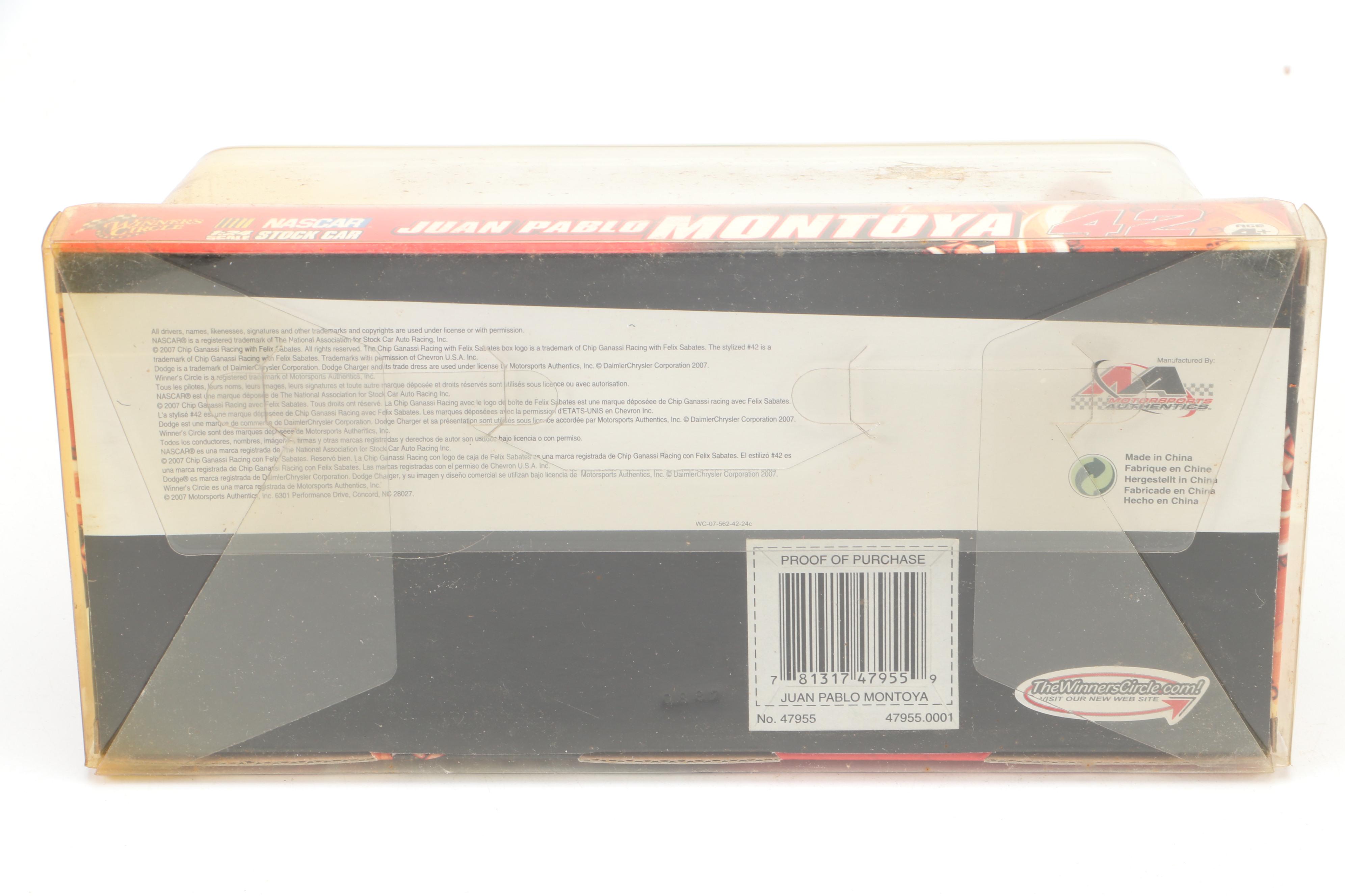 AA Motorsports Authentics NASCAR Diecast Scale Model Cars