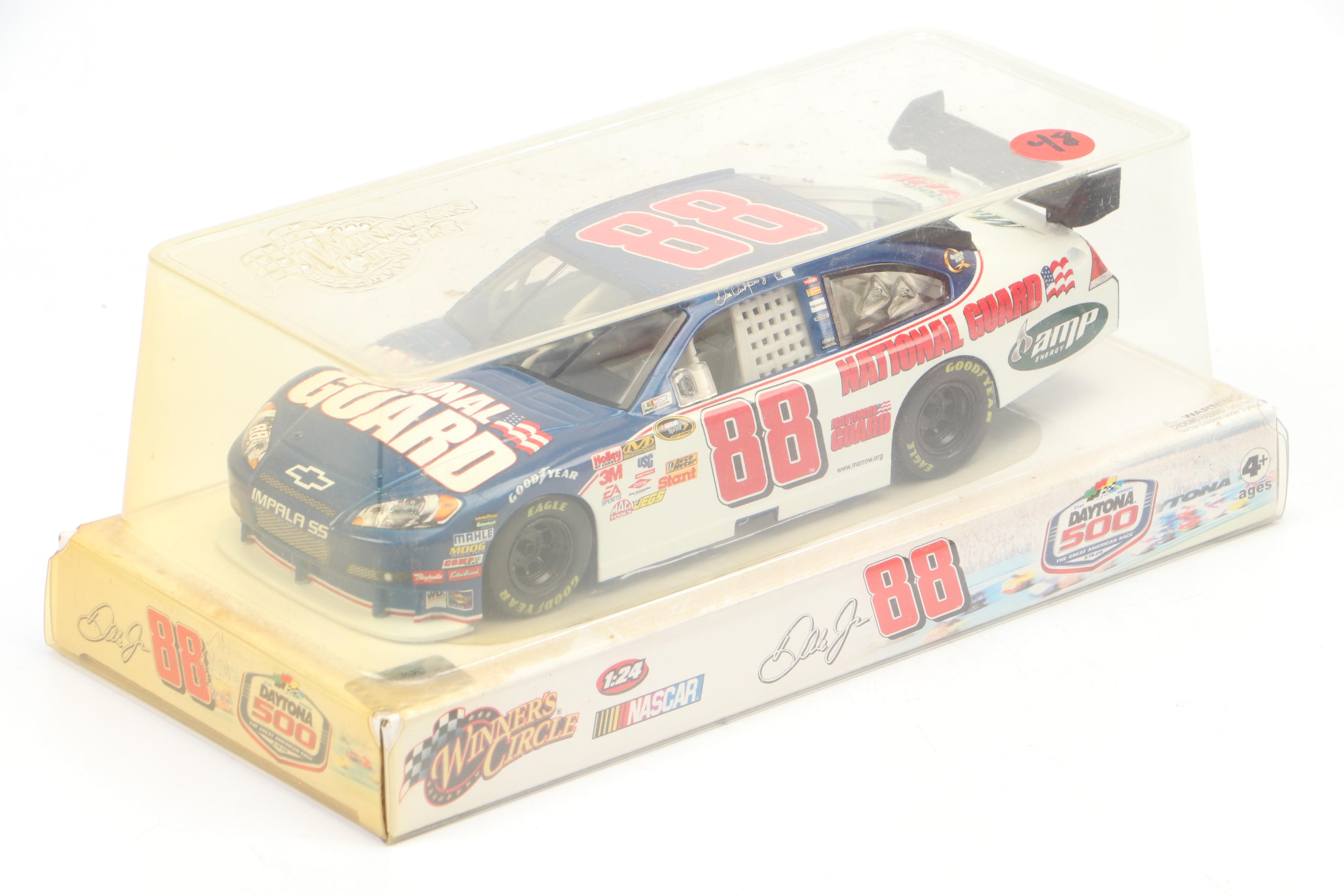 AA Motorsports Authentics NASCAR Diecast Scale Model Cars