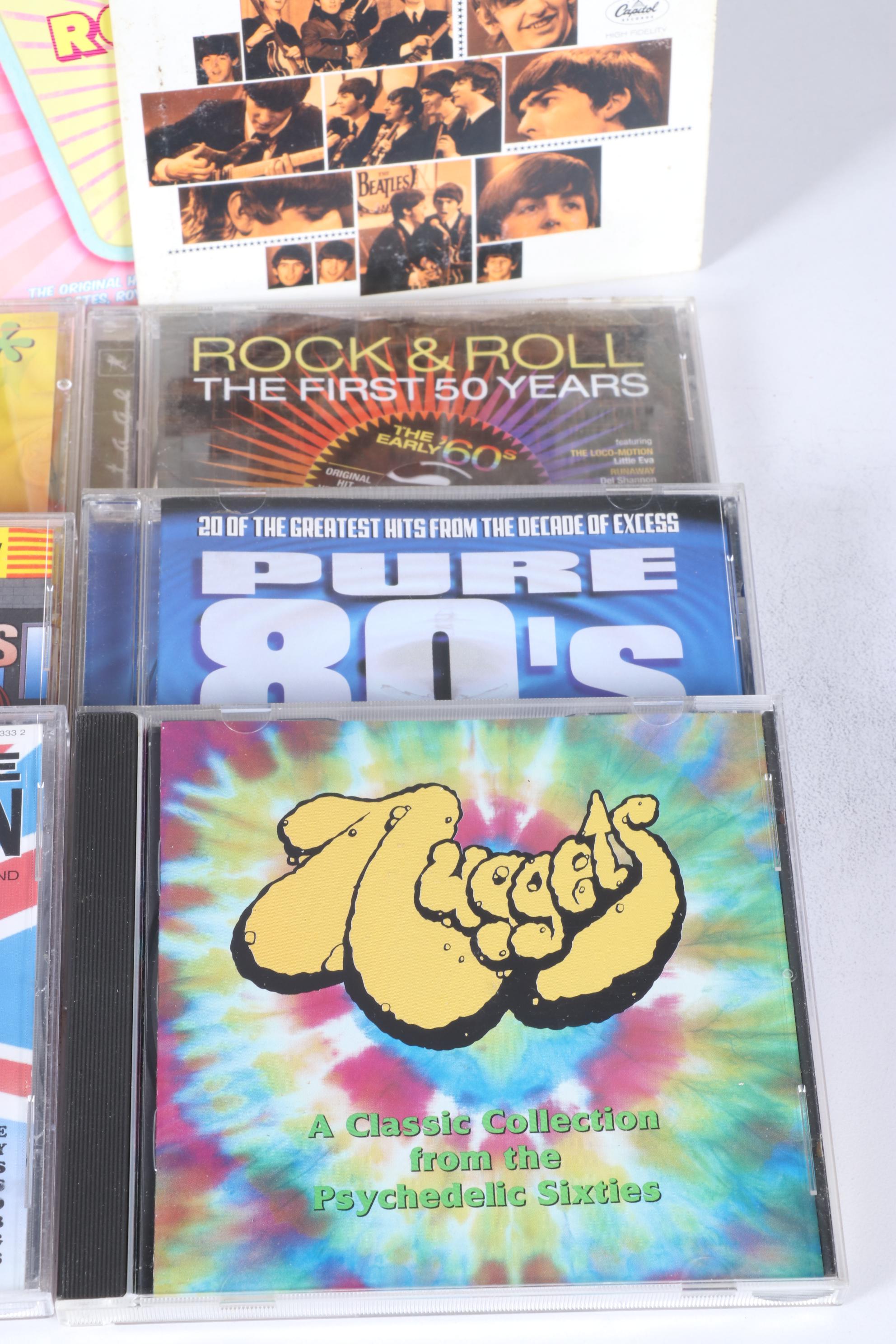 Eclectic Cd Collection Featuring Greatest Hits, Decade Compilations, and More