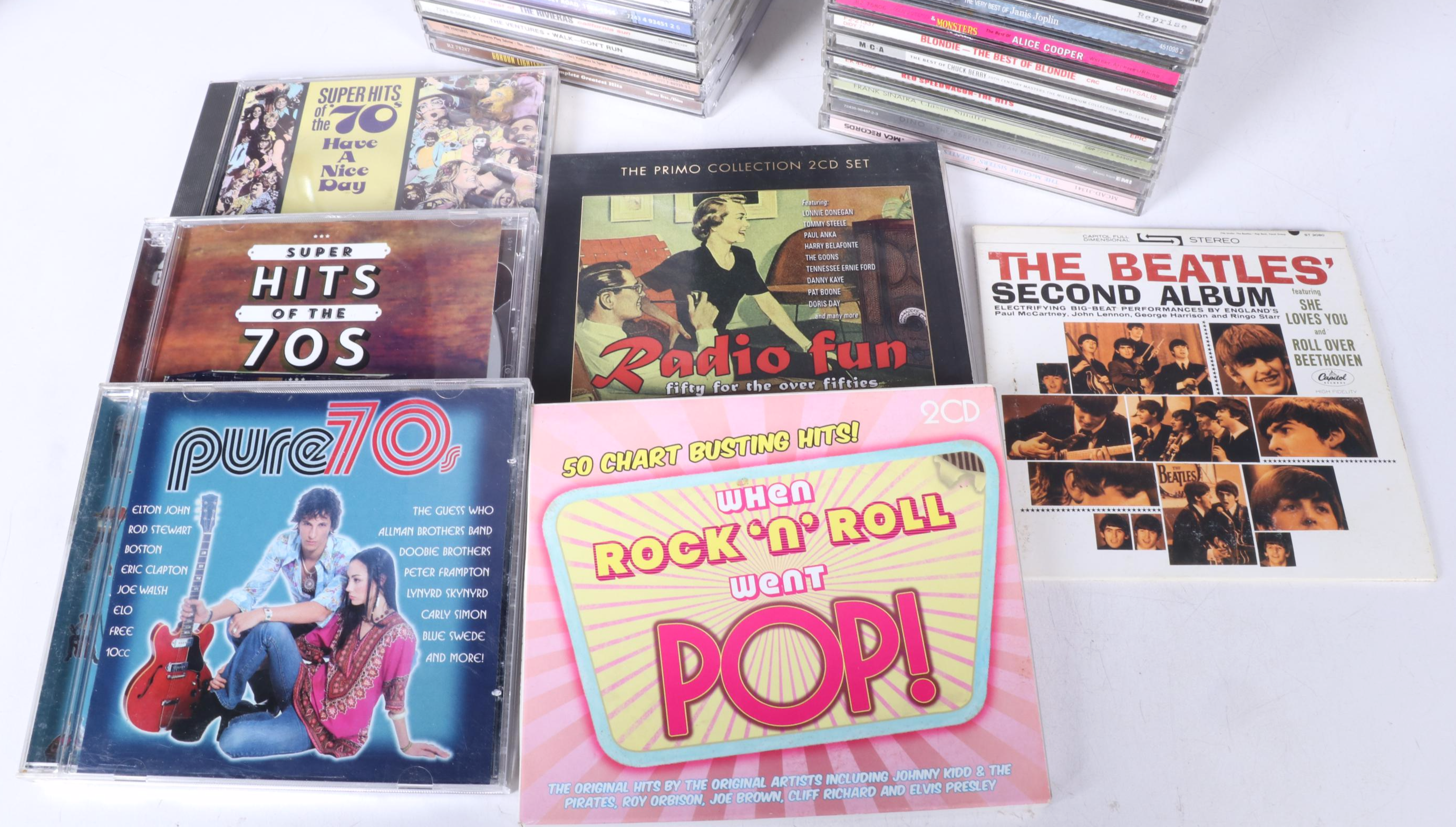 Eclectic Cd Collection Featuring Greatest Hits, Decade Compilations, and More
