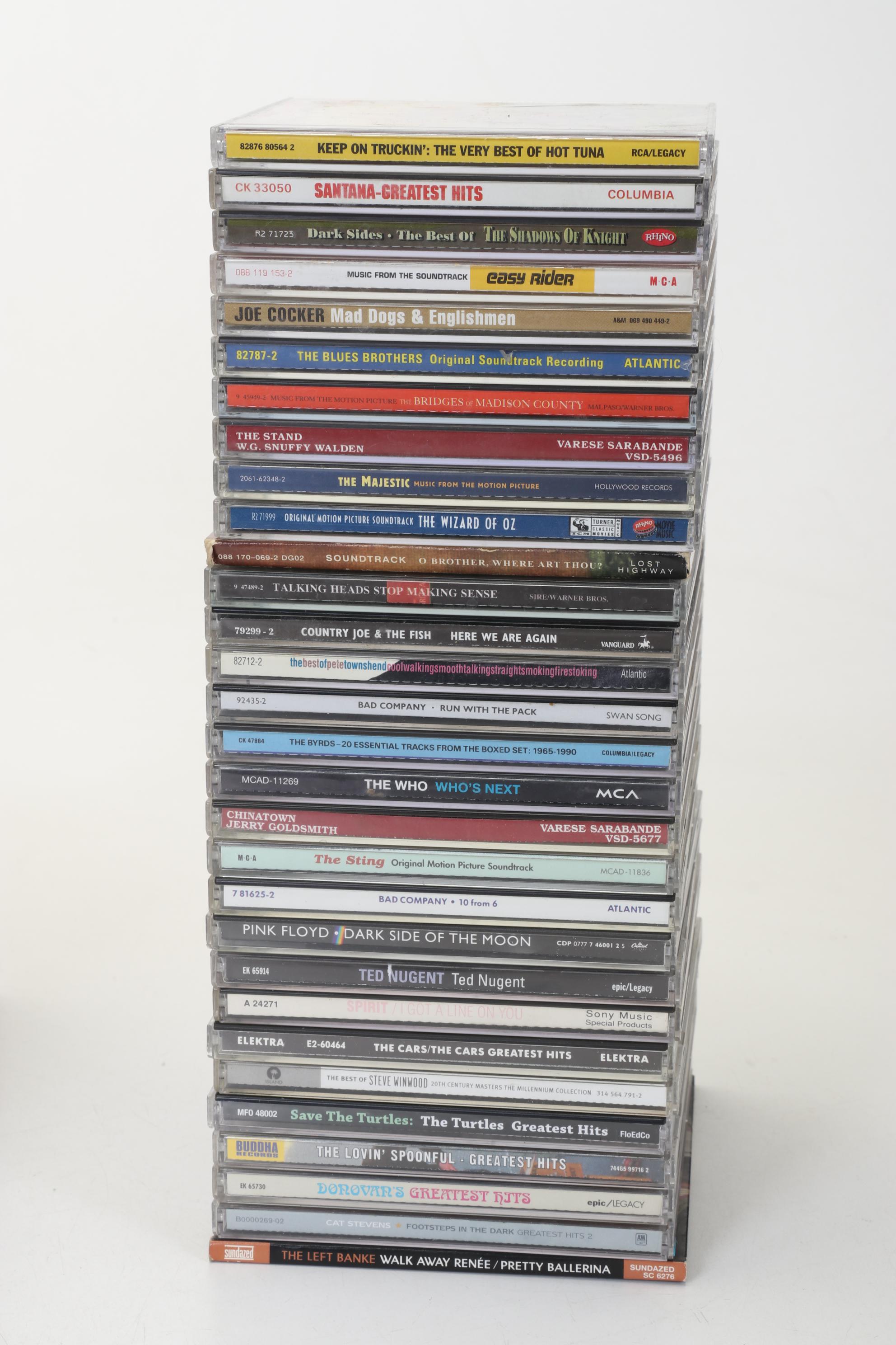 Eclectic Cd Collection Featuring Greatest Hits, Decade Compilations, and More