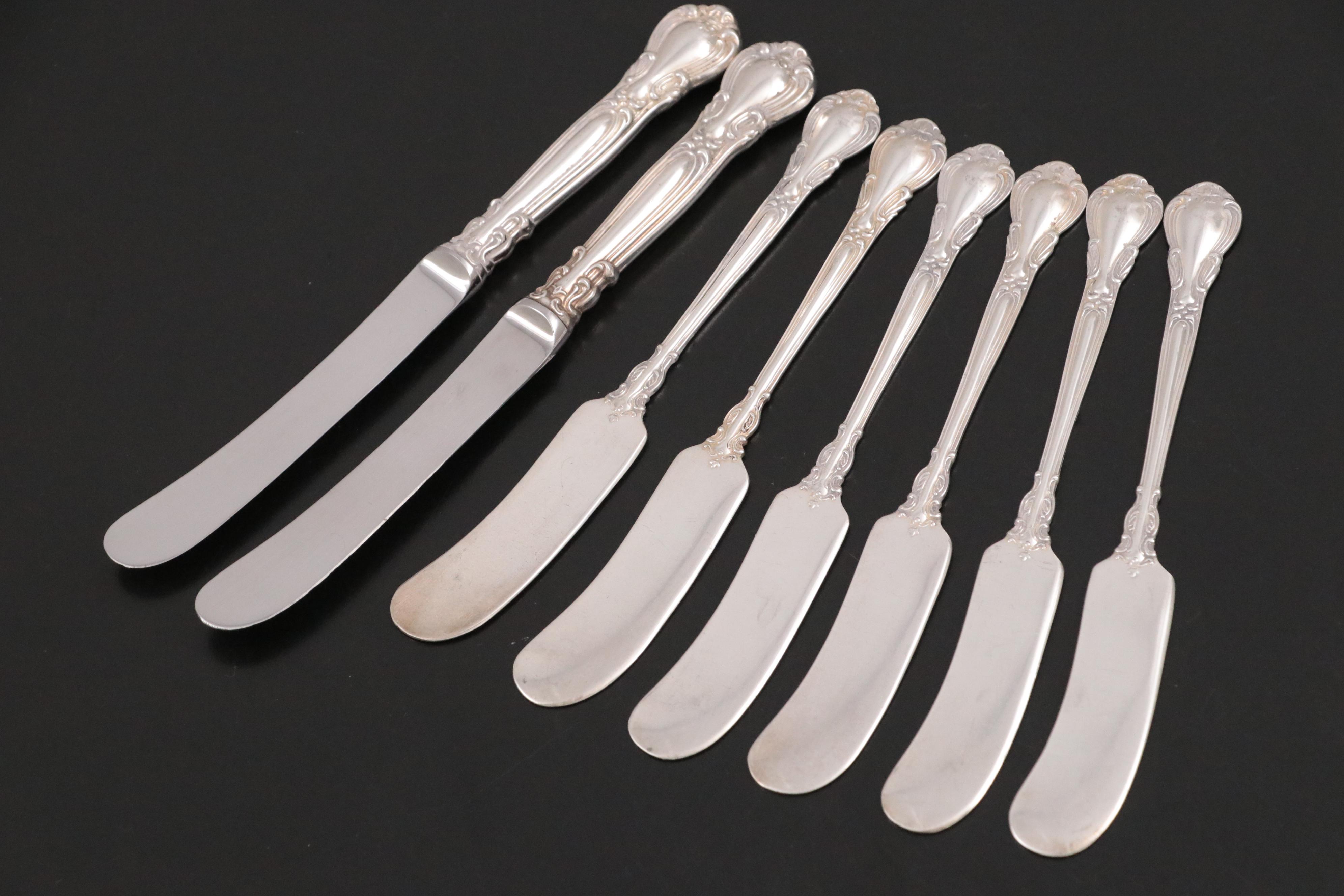 Birk Sterling Silver Soup Spoons, Demitasse Spoons, and More