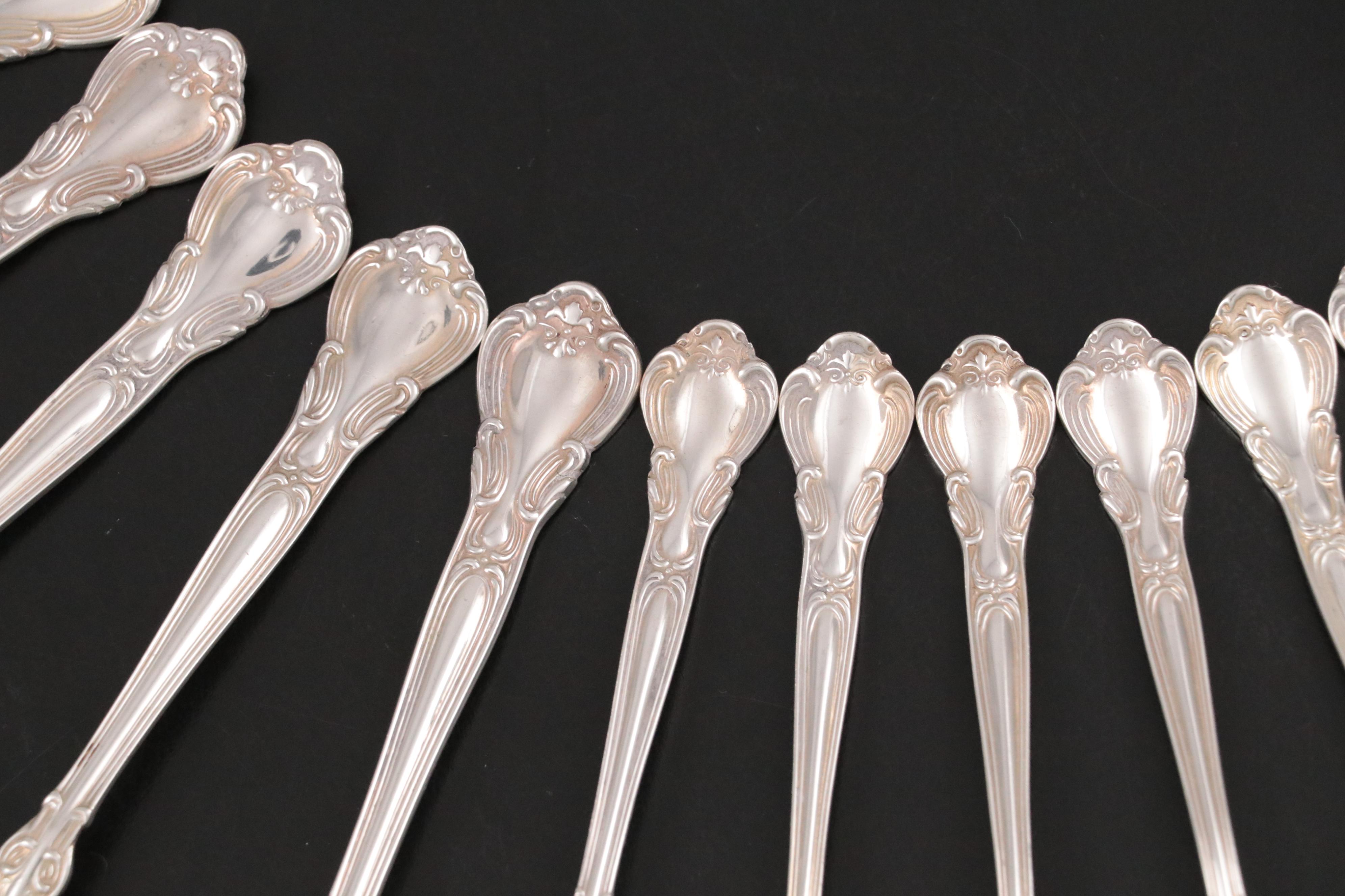 Birk Sterling Silver Soup Spoons, Demitasse Spoons, and More