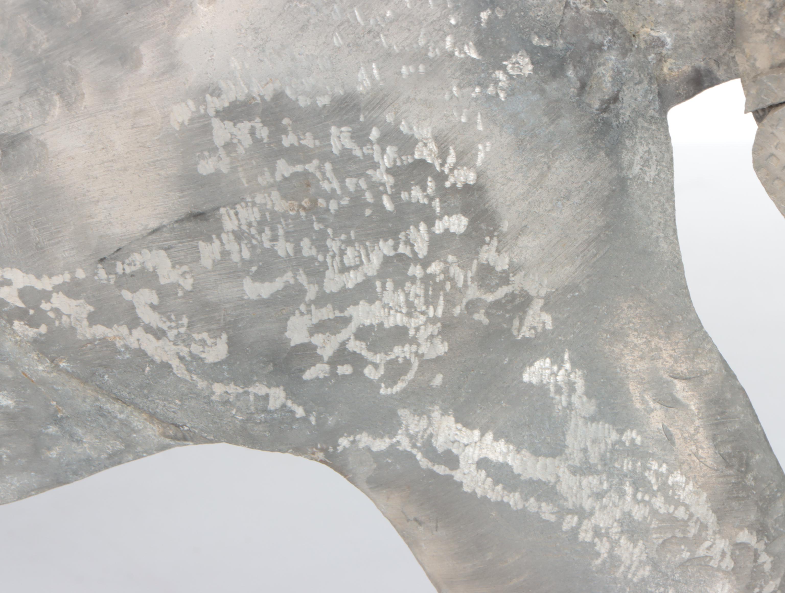 Sculpted Metal Man Wall Art