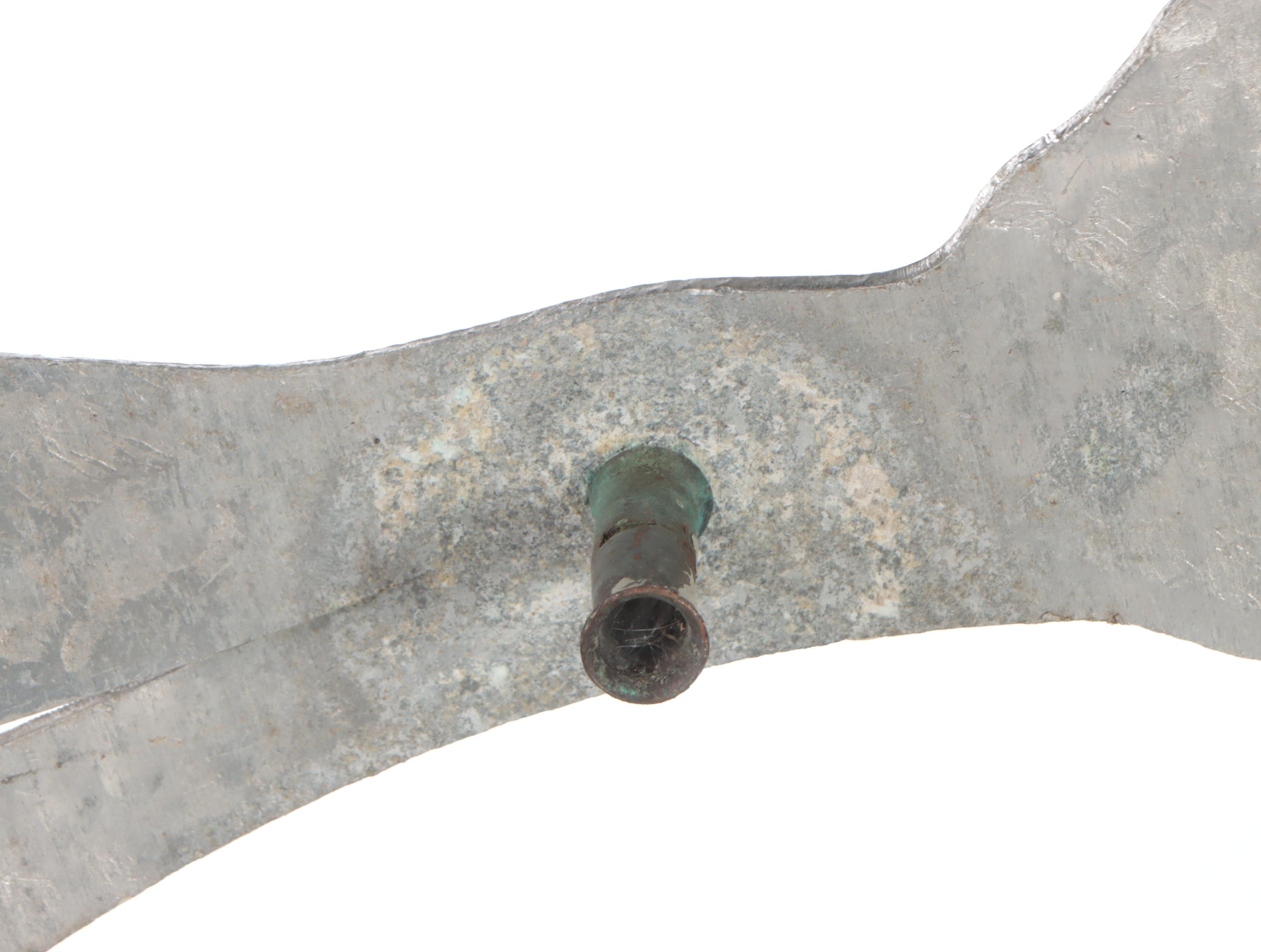 Sculpted Metal Man Wall Art