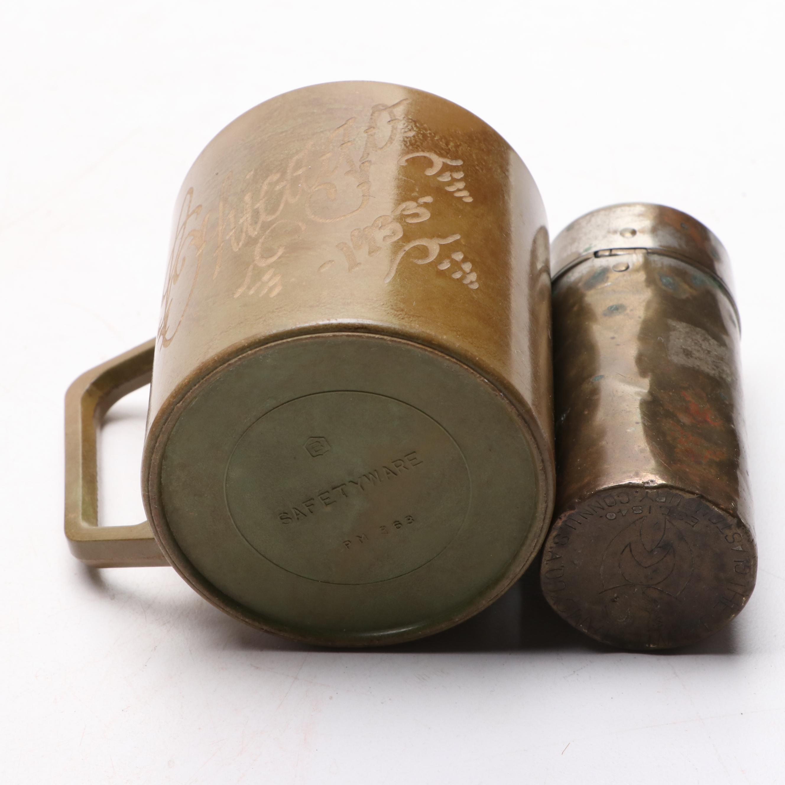 Miniature Trains on Railroad Spikes, Toy Guns, Grooming and Memorabilia