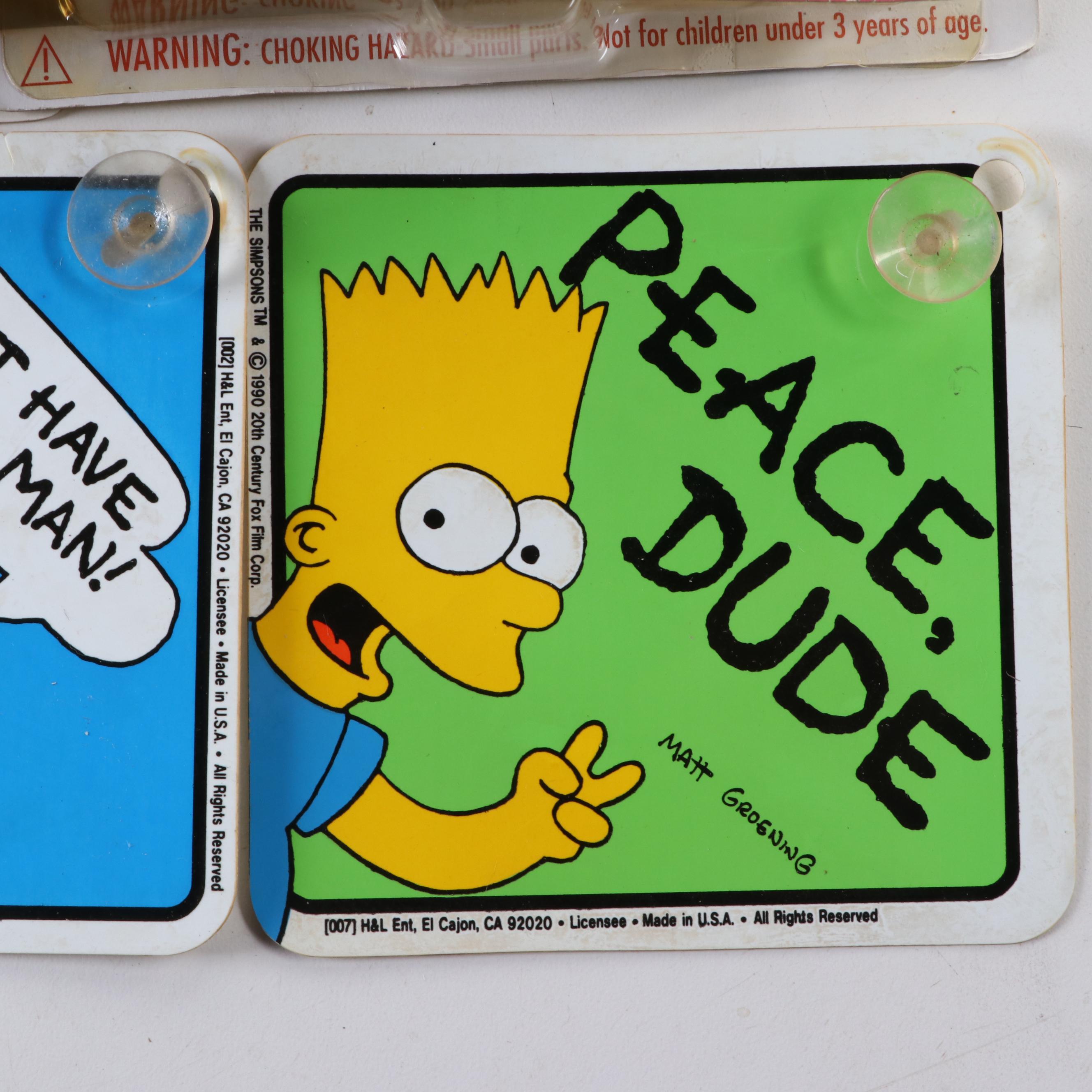 The Simpsons Toys, Novelty Buttons, Ornaments and More