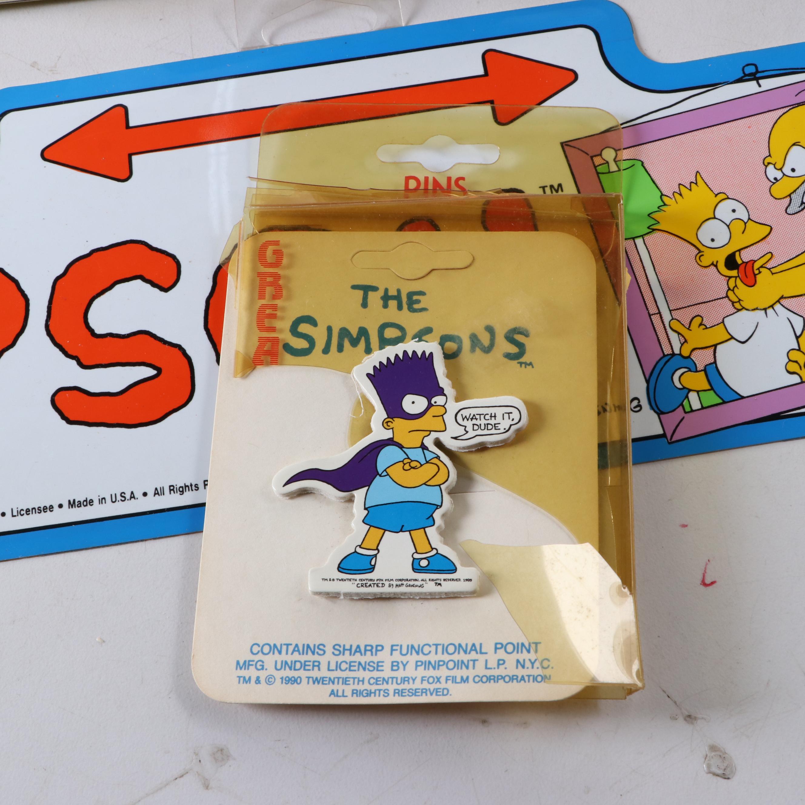 The Simpsons Toys, Novelty Buttons, Ornaments and More