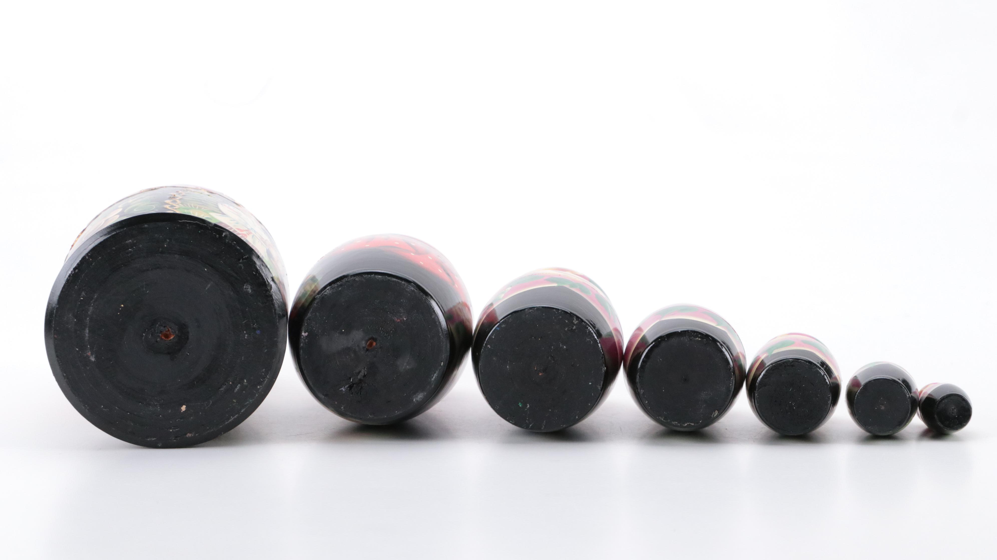 Russian Hand-Painted Matryoshka Doll