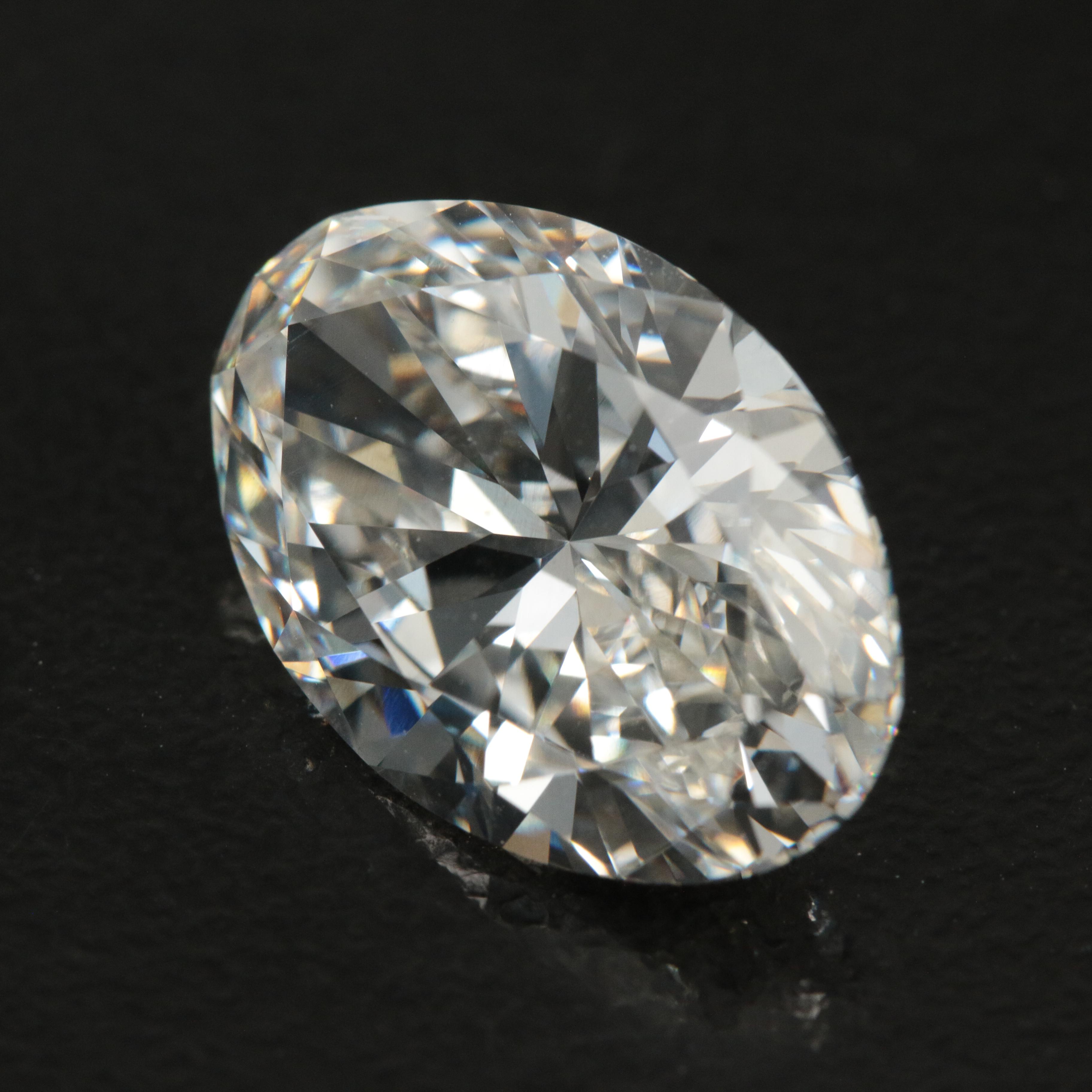 Loose 7.01 CT Lab Grown Diamond with IGI Report
