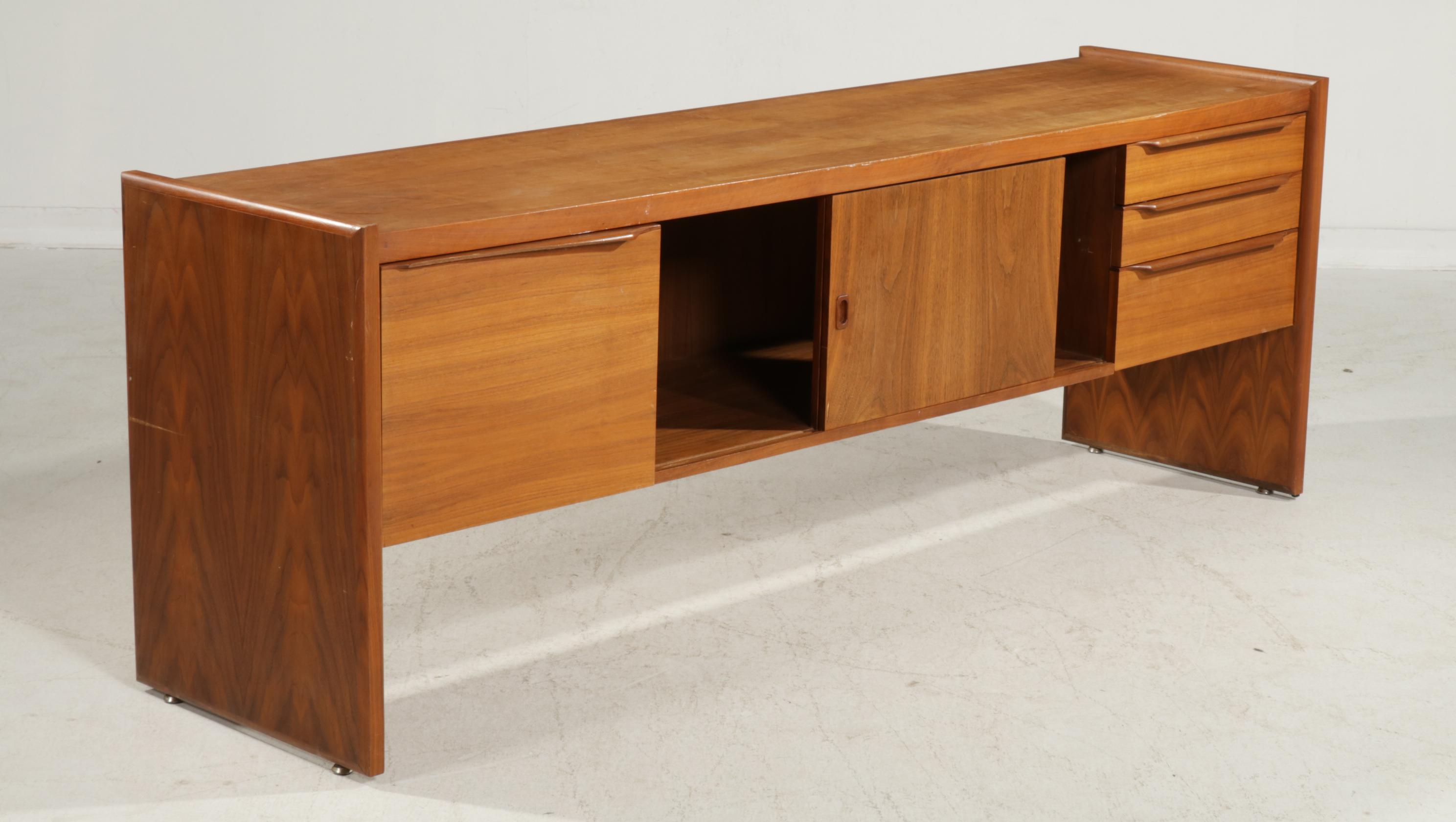 Danish Modern Teak Credenza, 1970s
