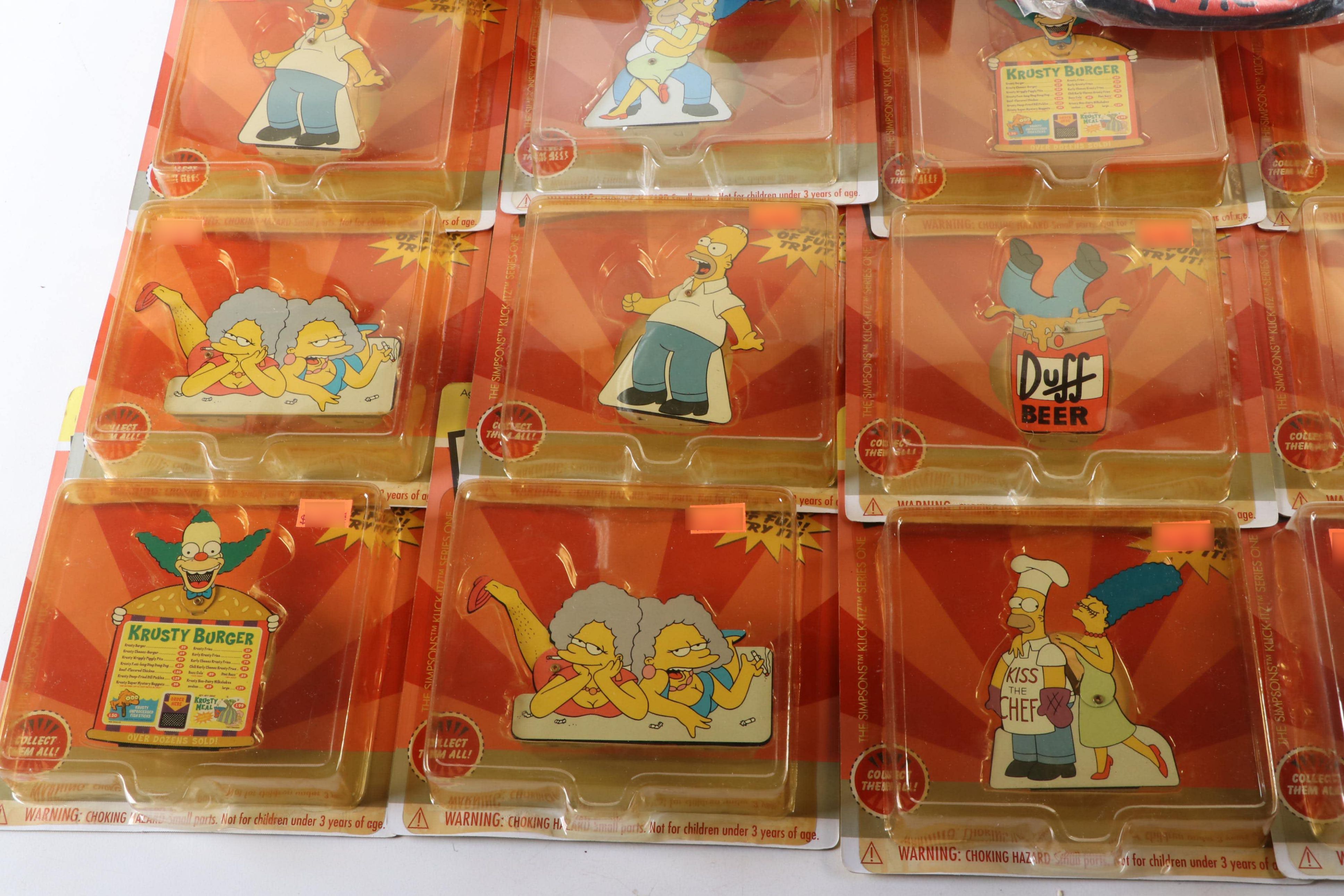 The Simpsons Toys, Novelty Buttons, Ornaments and More