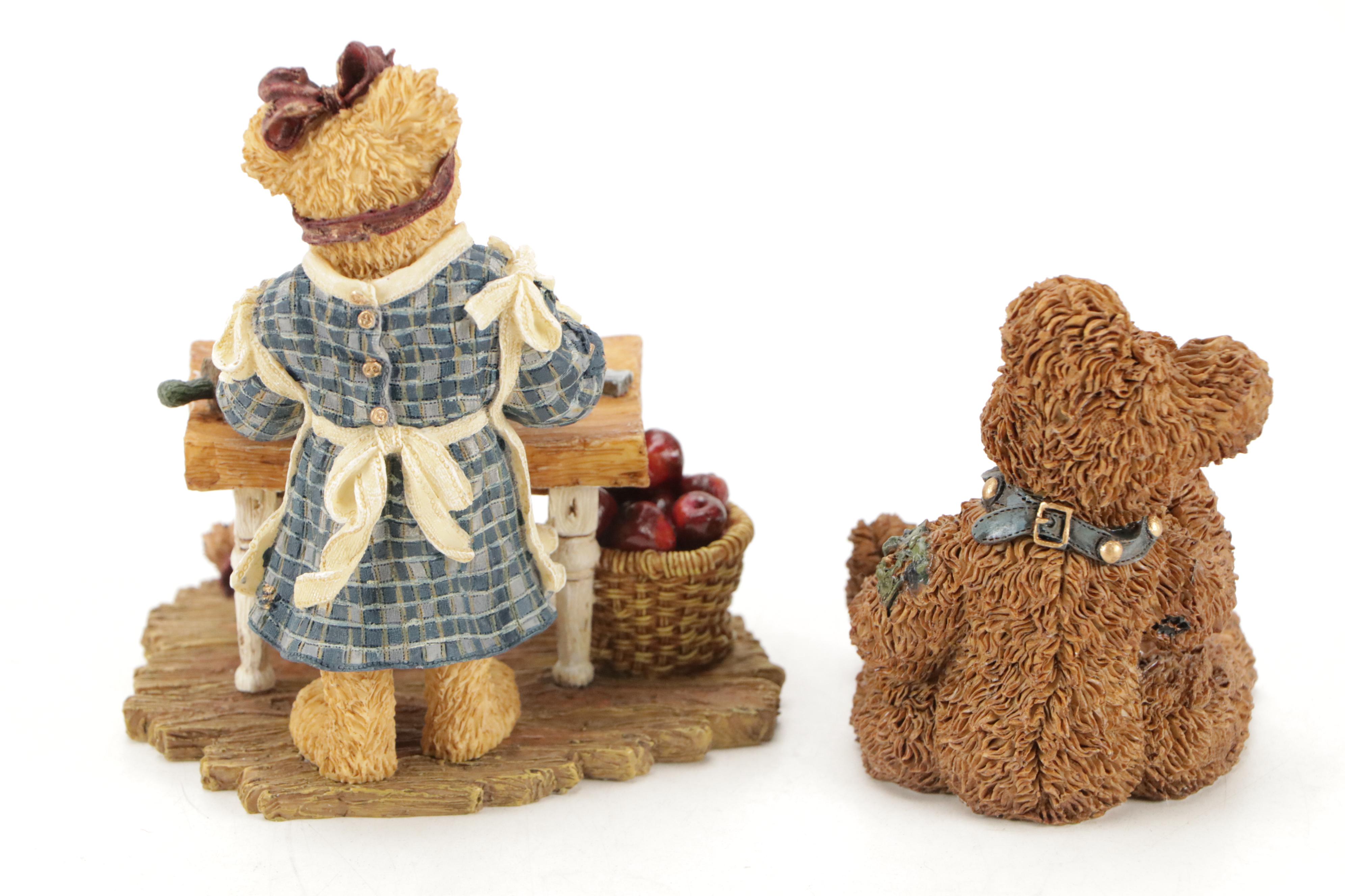 Boyds Bears The Bearstone Collection Cast Resin Figurines