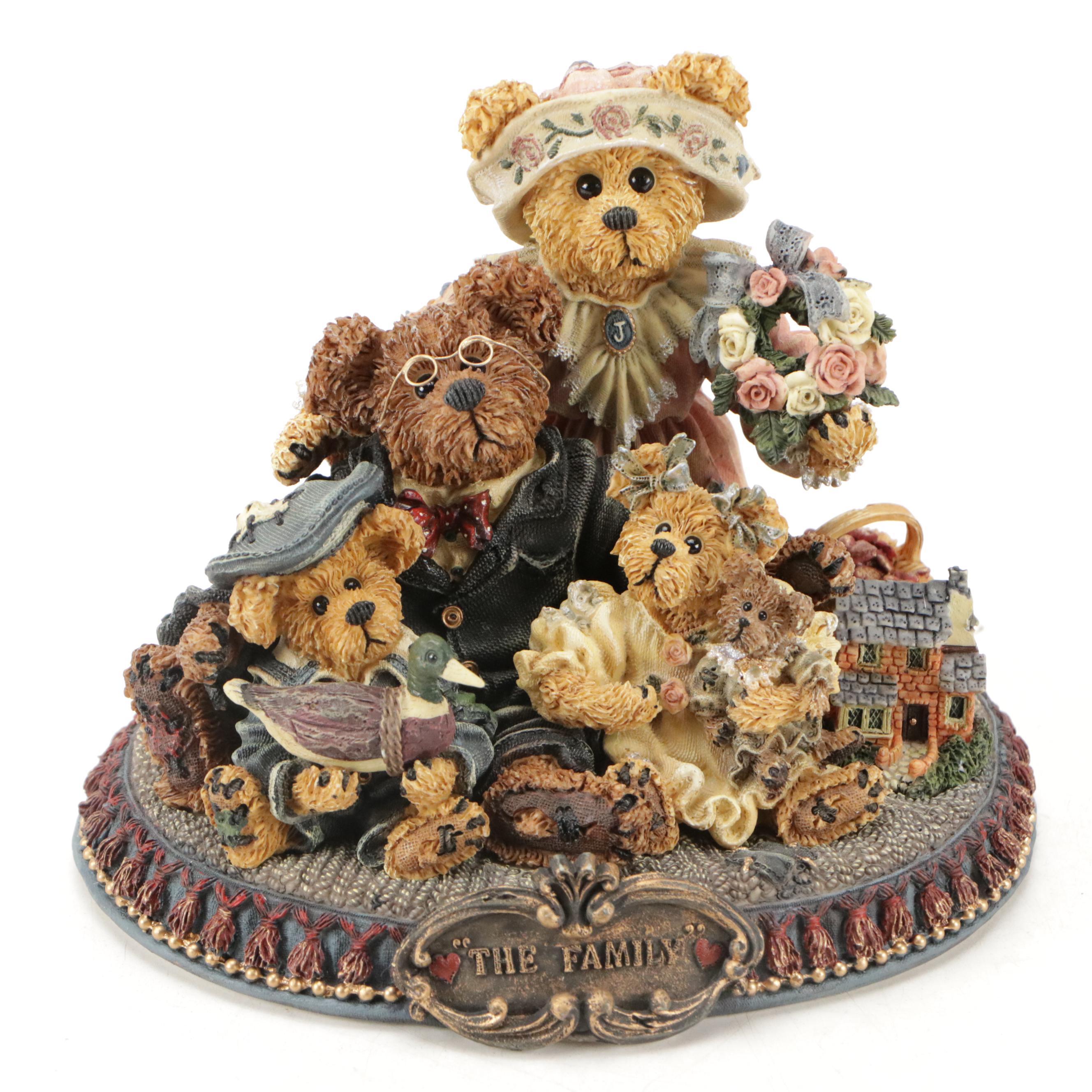 Boyds Bears The Bearstone Collection Cast Resin Figurines