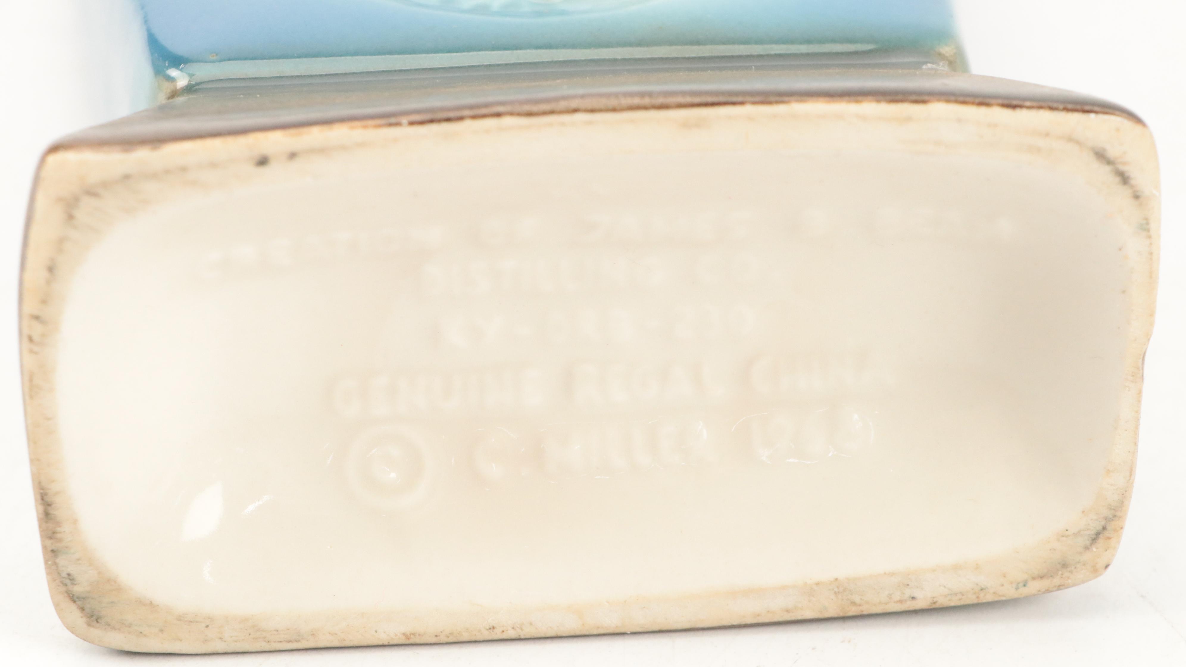 Jim Beam Novelty and Souvenir Ceramic Whiskey Decanters, Mid to Late 20th C