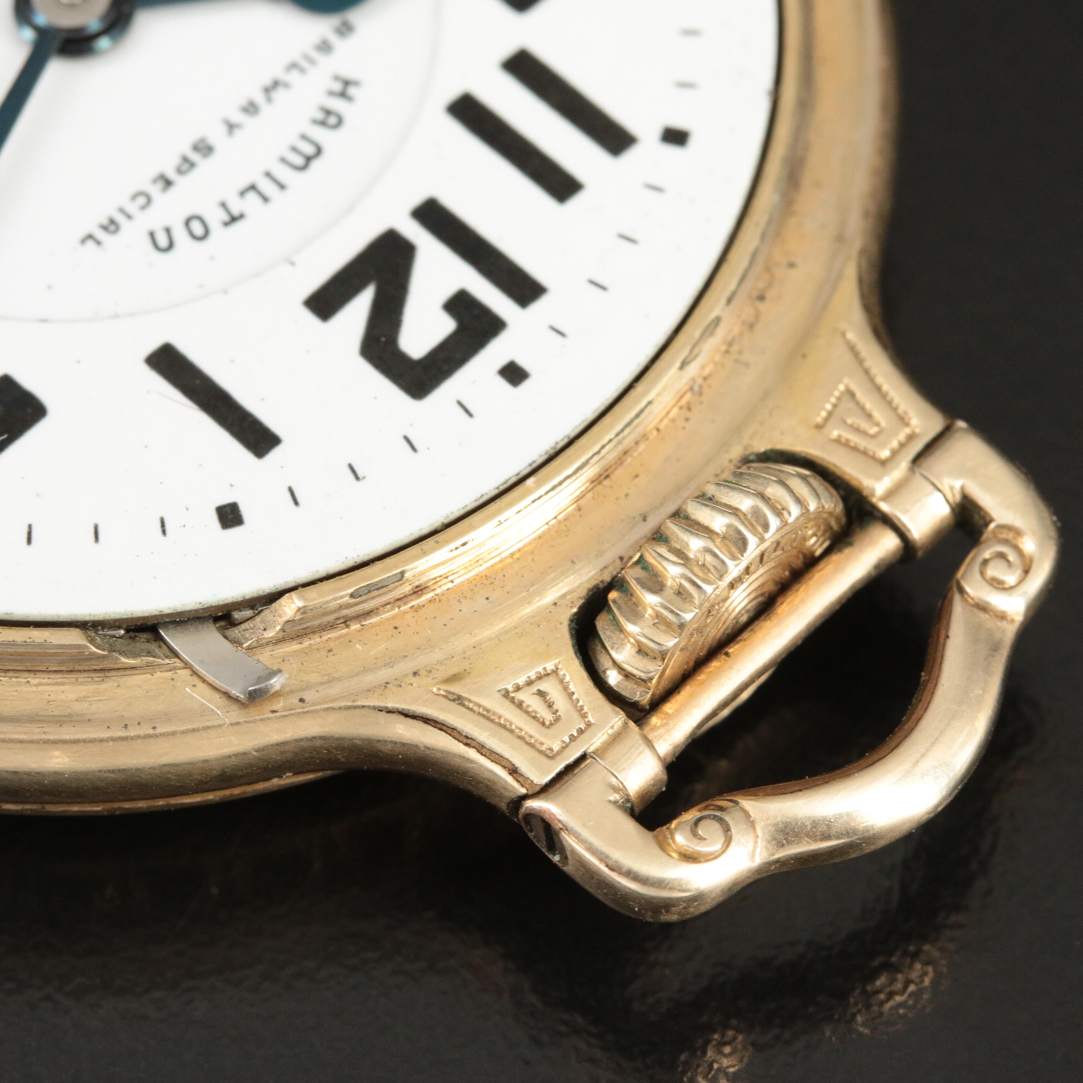 1948 Hamilton Railway Special Pocket Watch