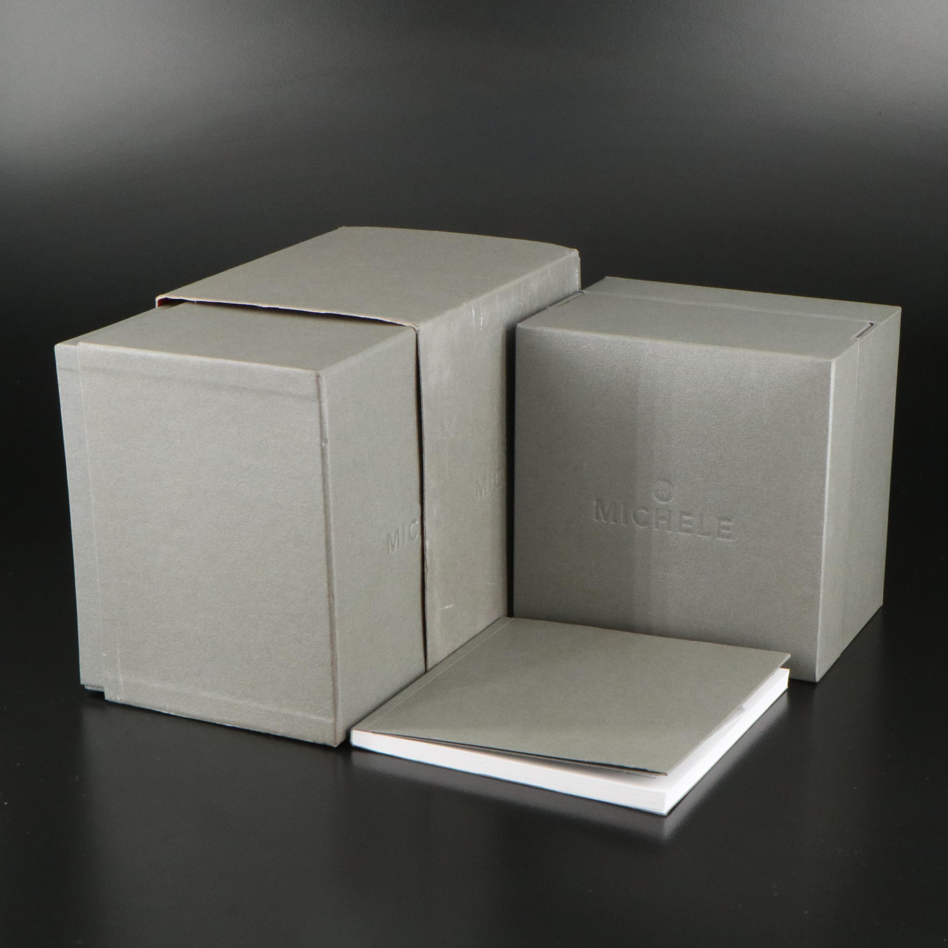 Michele Tahitian Ceramic Diamond Watch