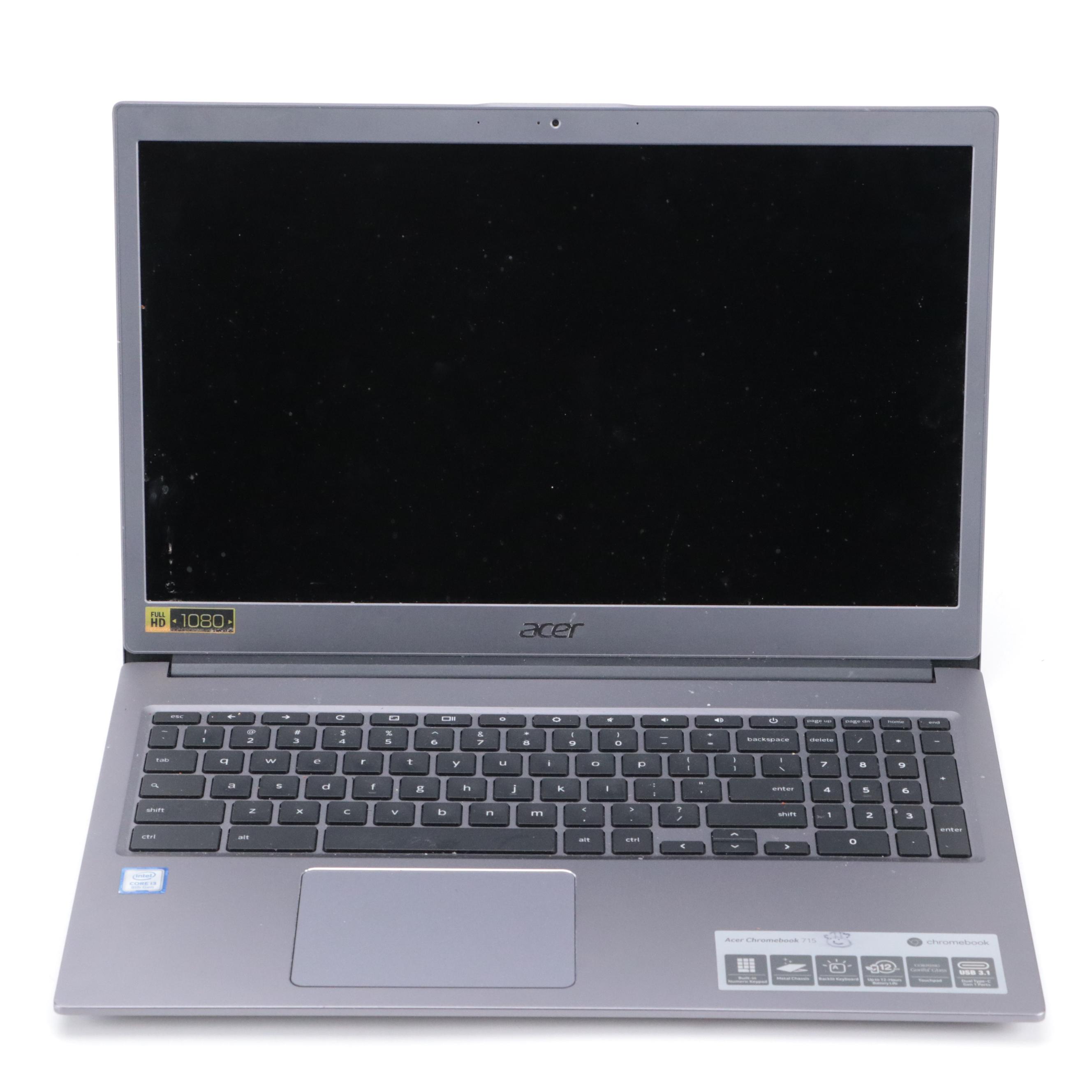 Acer 715 CB715-1W-P826 Steel Grey Chromebook