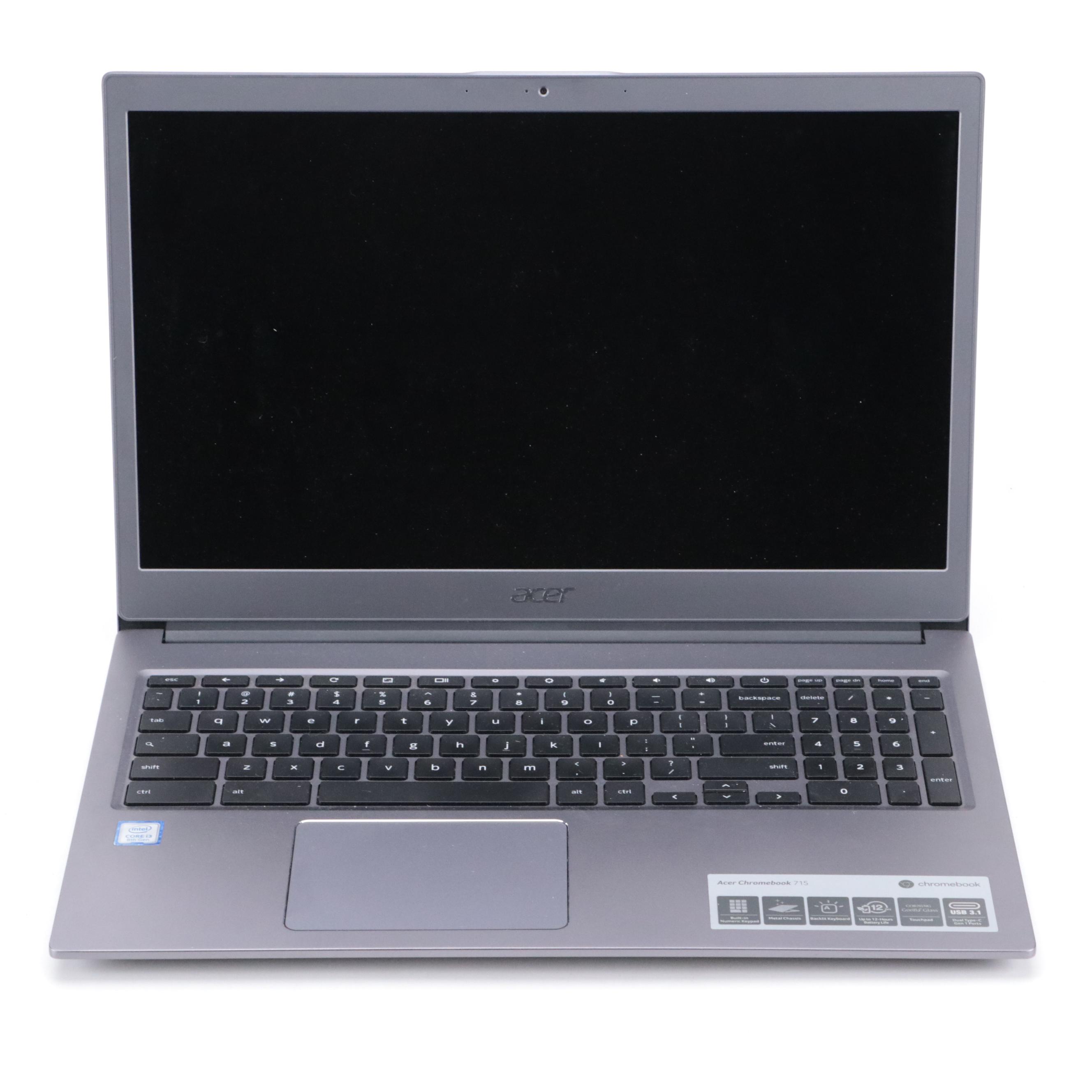 Acer 715 CB715-1W-P826 Steel Grey Chromebook