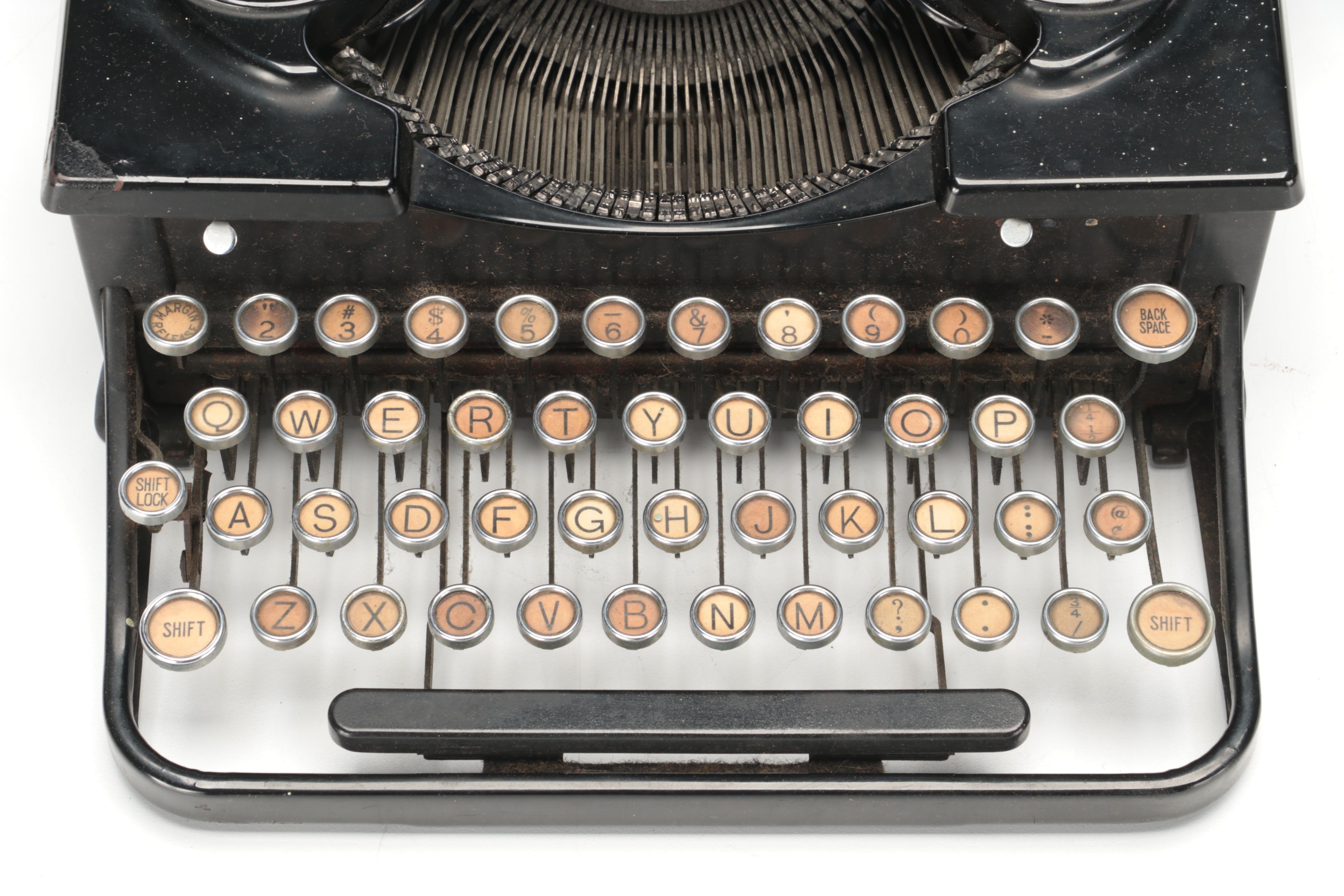 Royal Portable Typewriter with Case, Mid-20th Century