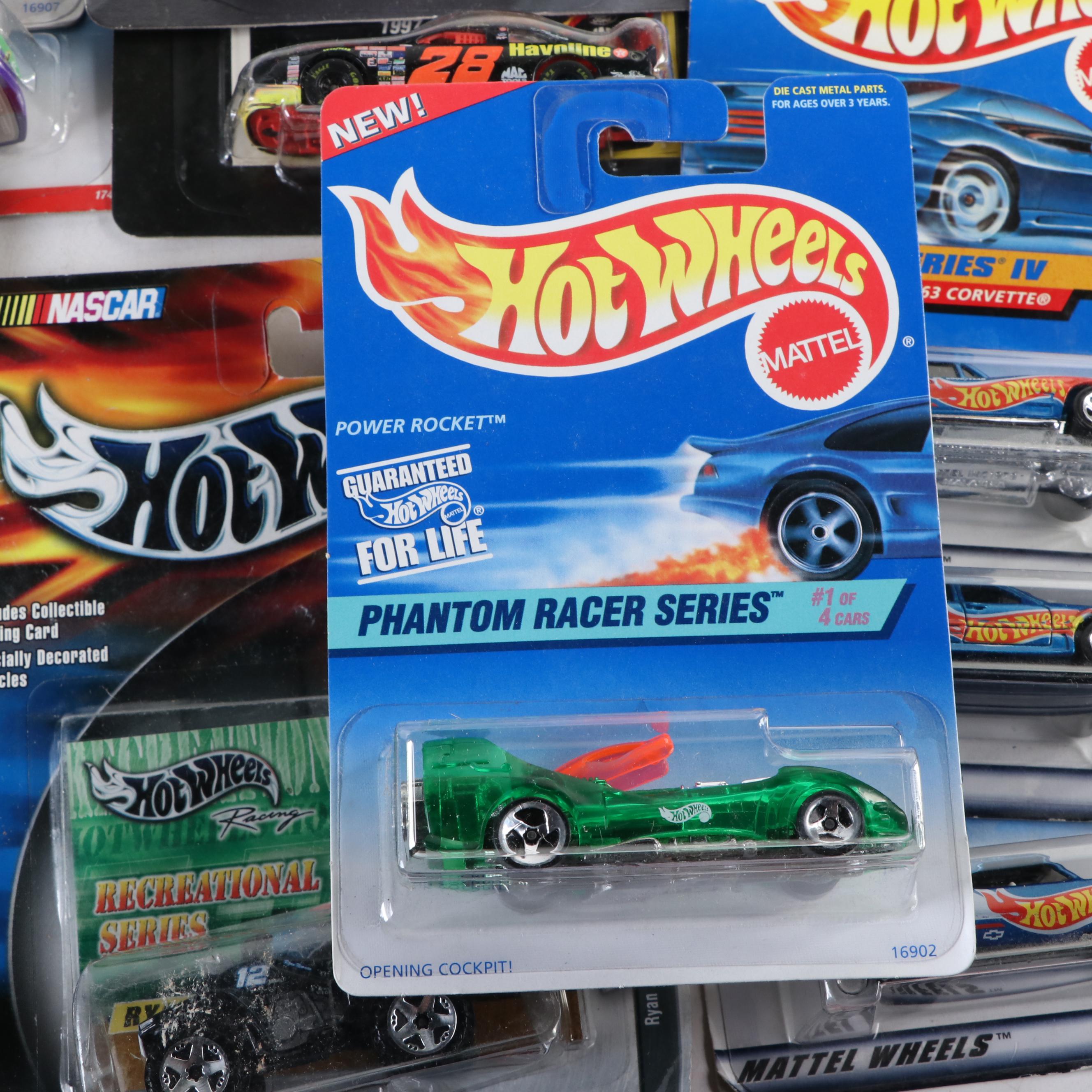 Hot Wheels "Side-Splitter", "Power Rocket" and More Diecast Toy Cars