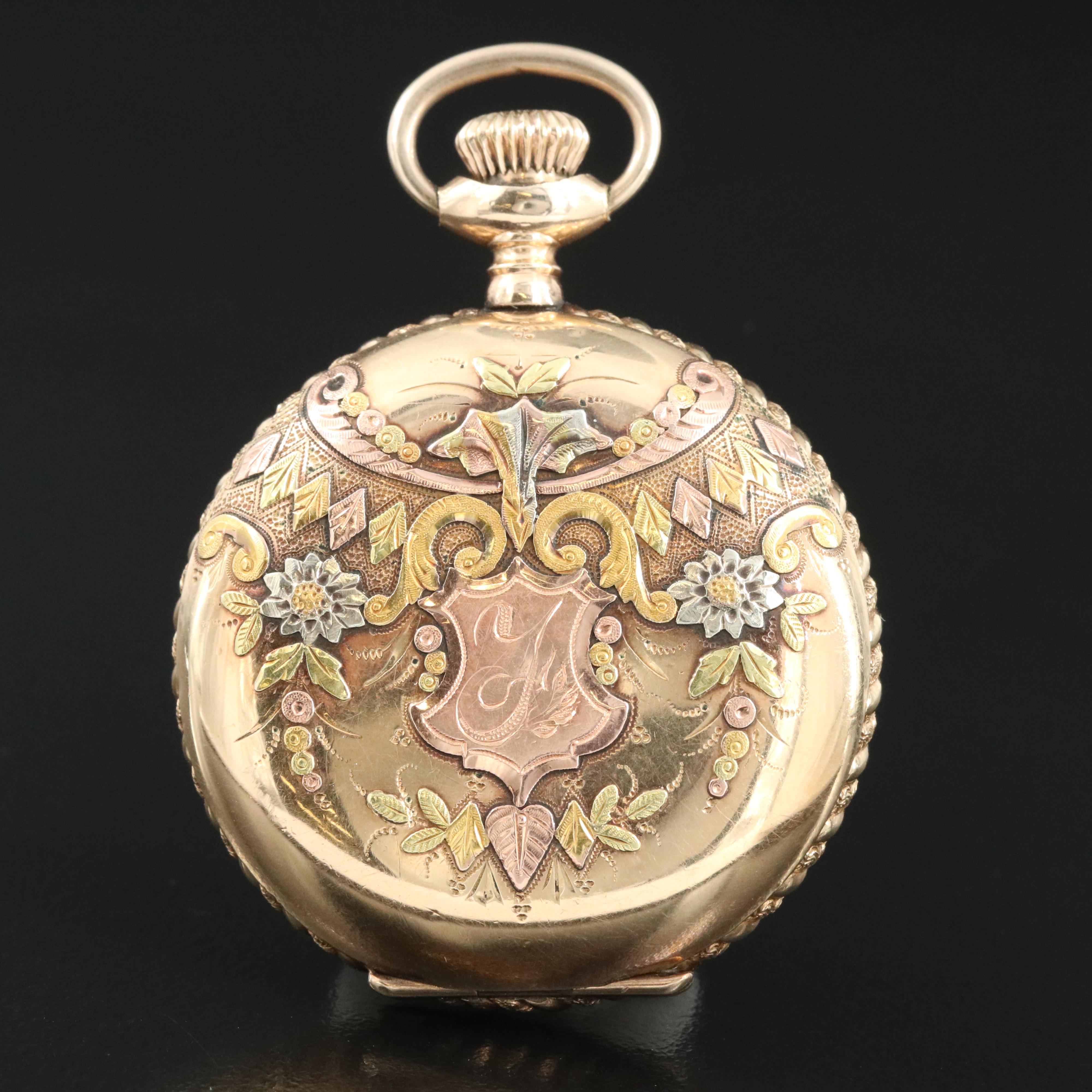 Elgin Hunting Case Pocket Watch