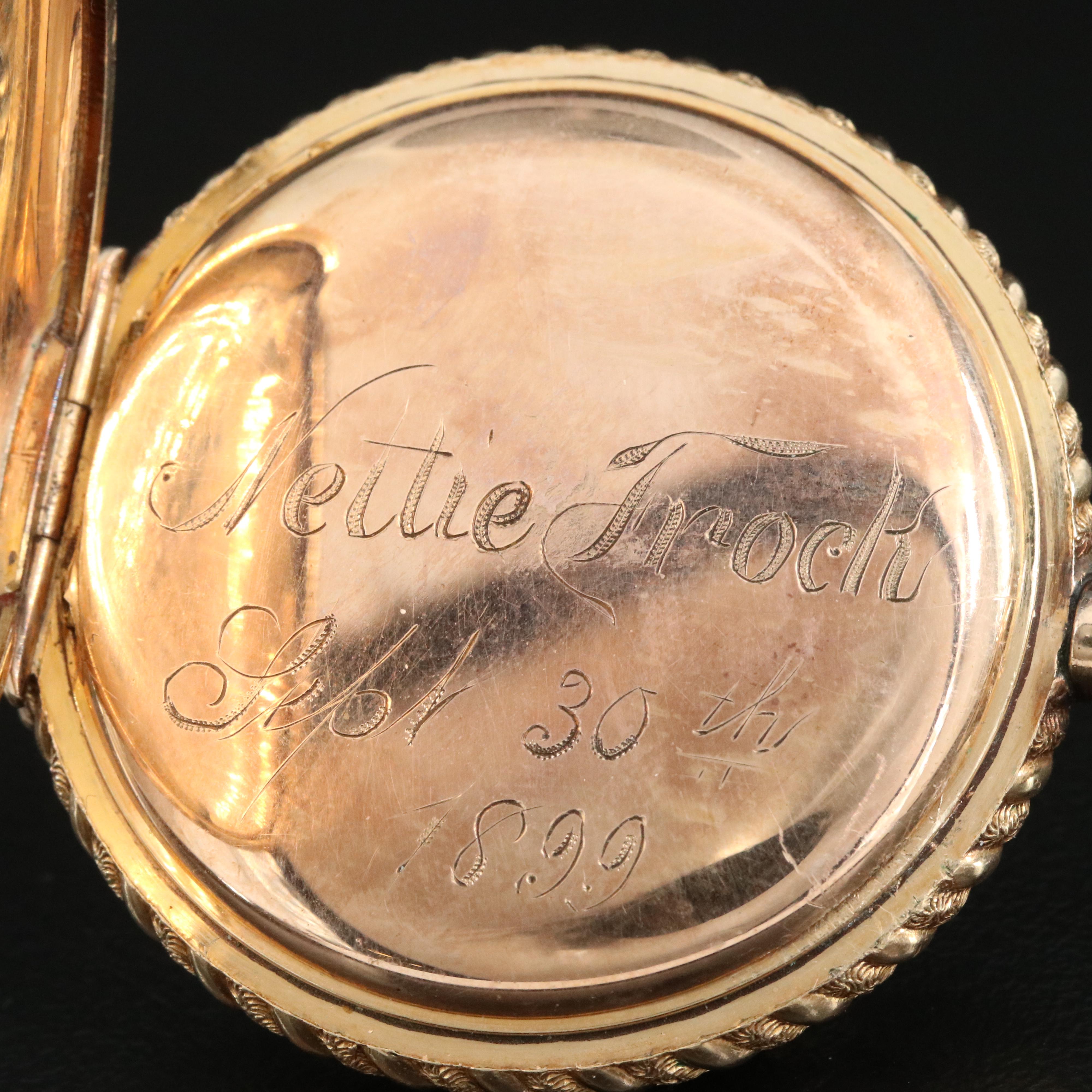 Elgin Hunting Case Pocket Watch