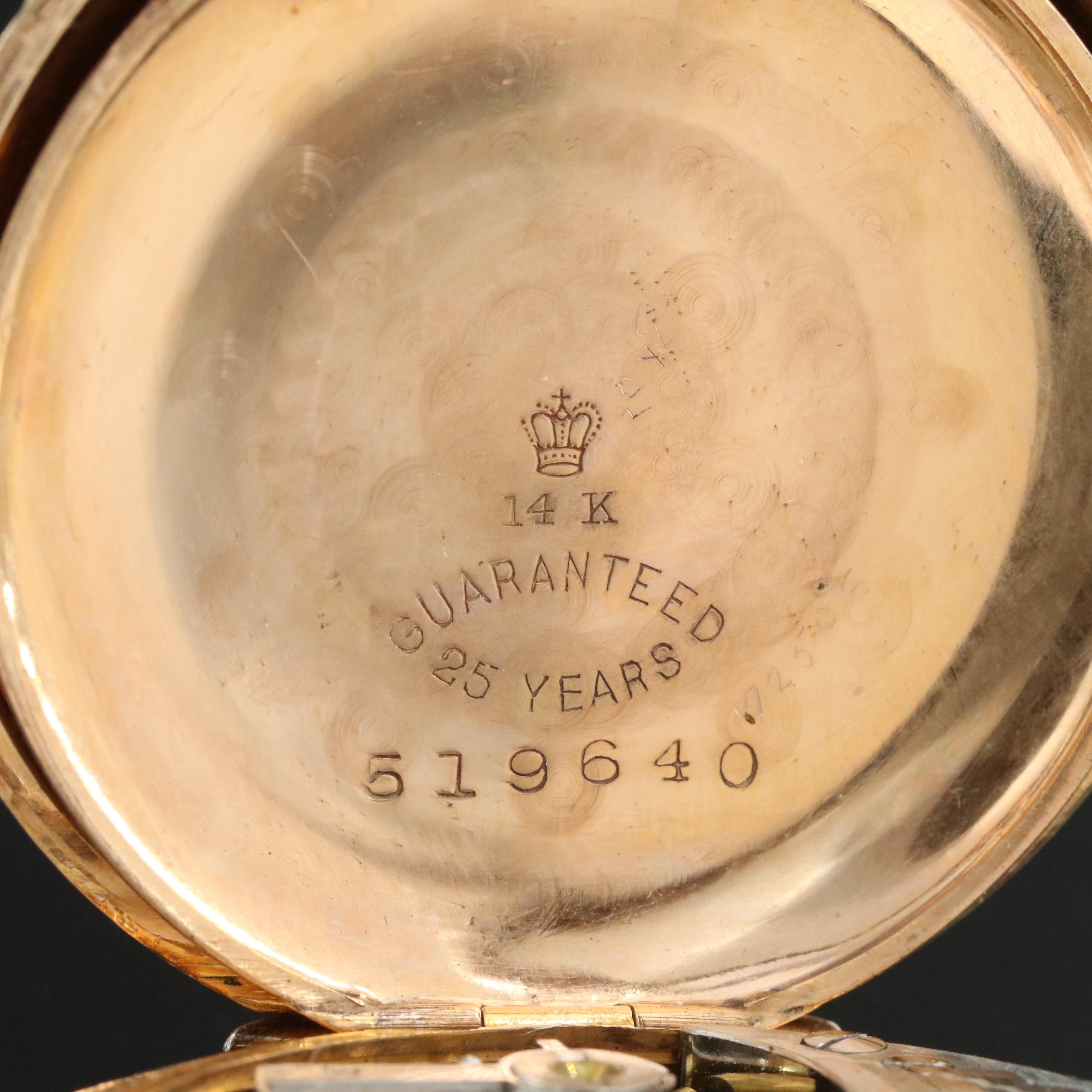 Elgin Hunting Case Pocket Watch