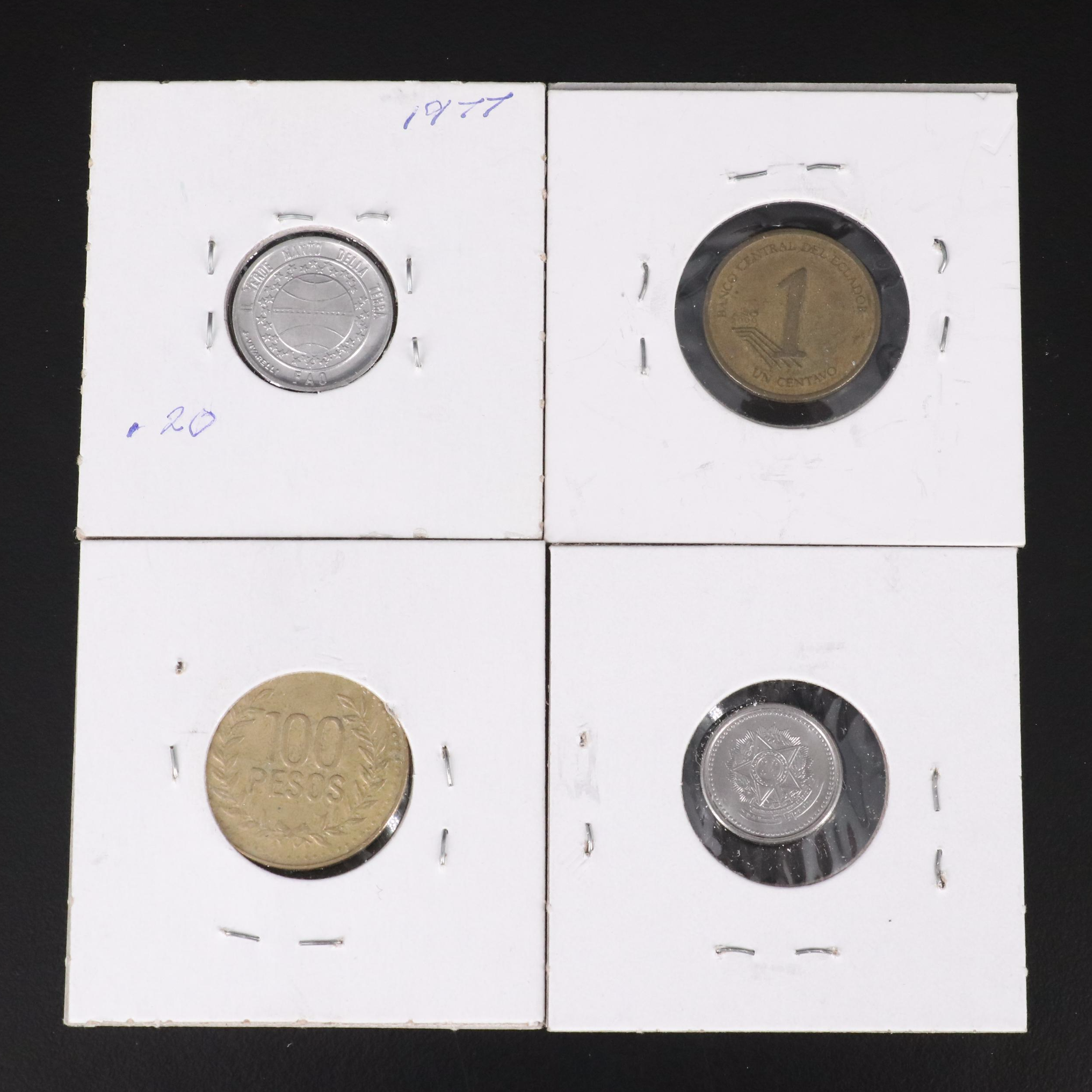 Collection of More Than 400 Modern Foreign Coins