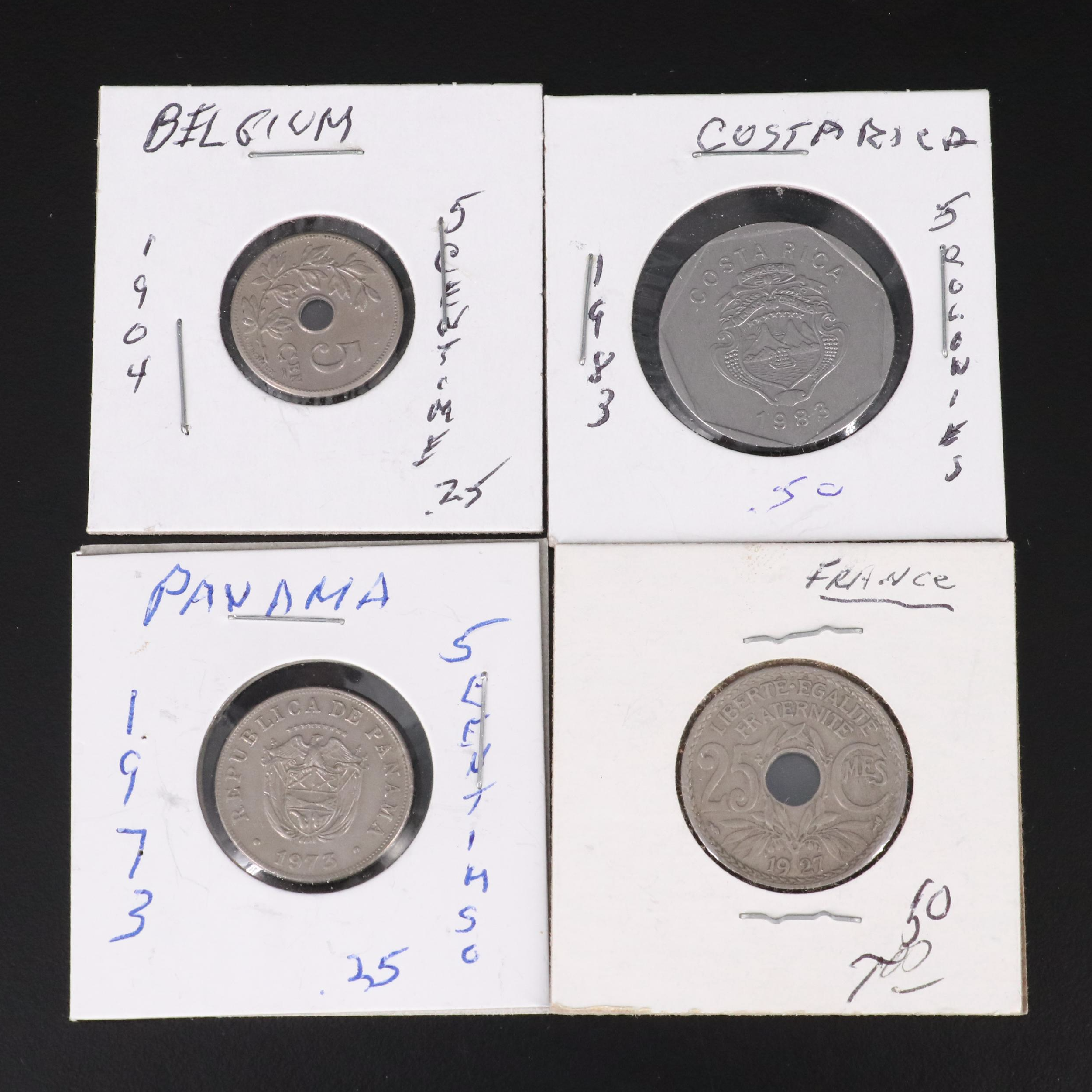 Collection of More Than 400 Modern Foreign Coins