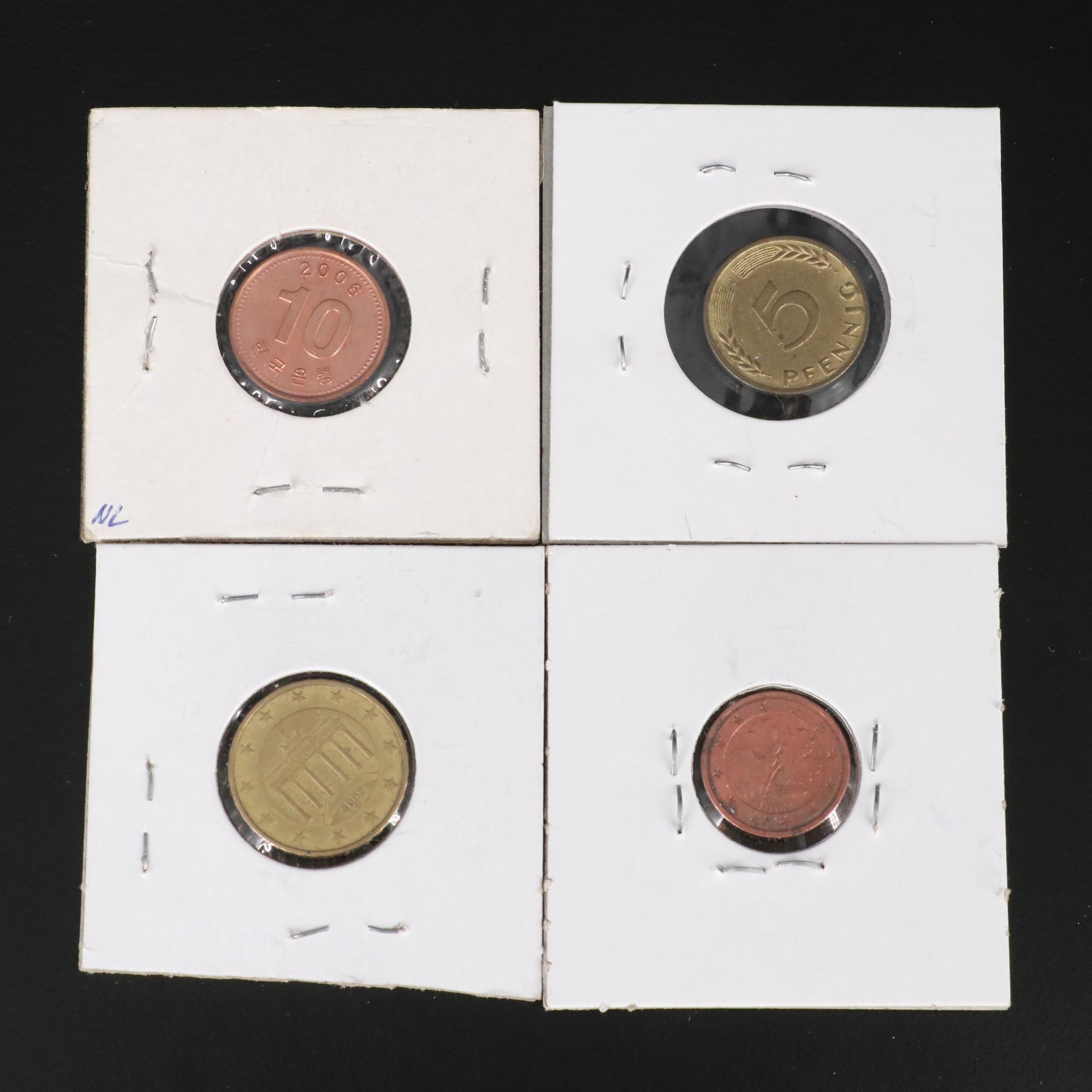 Collection of More Than 400 Modern Foreign Coins