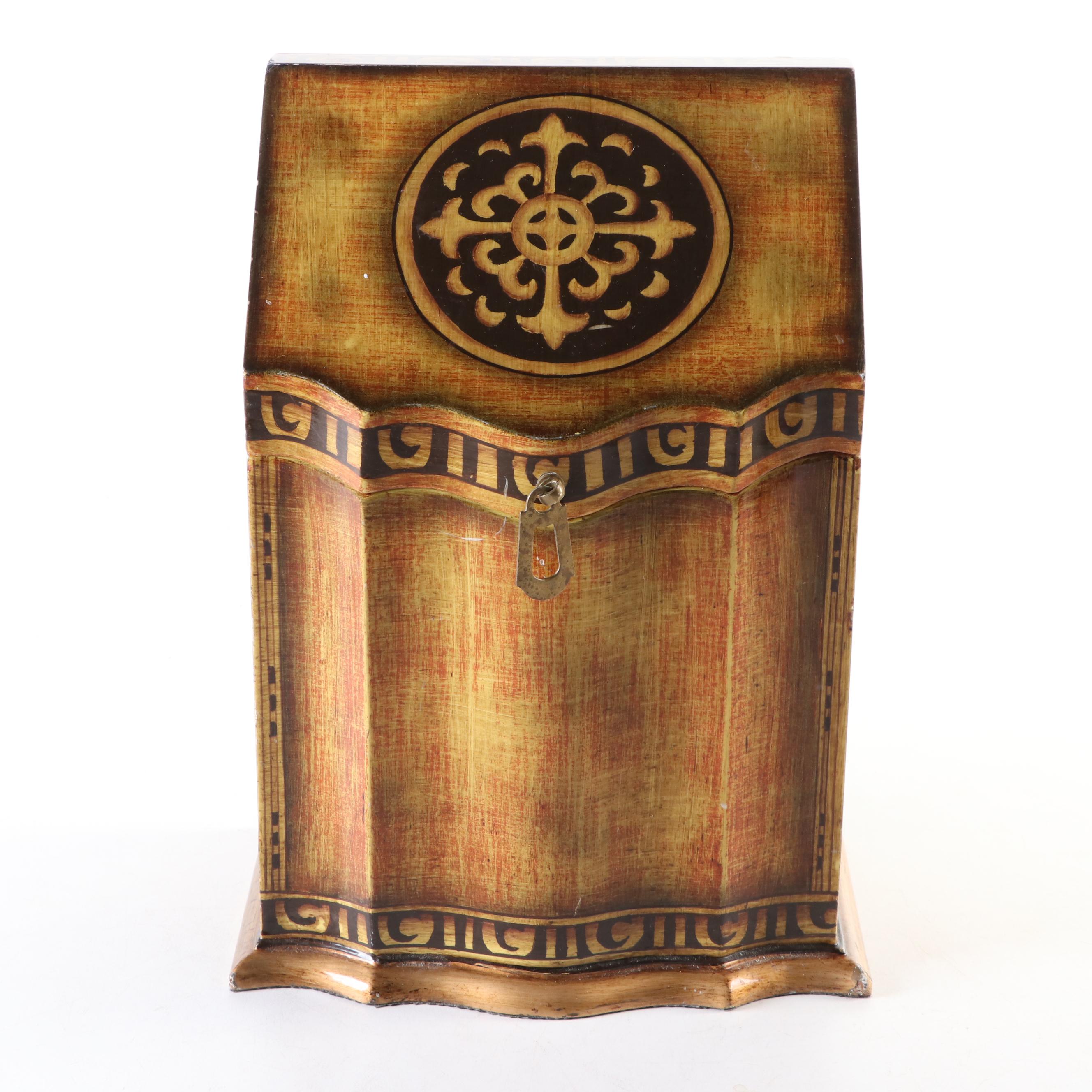 Contemporary Wood Document Box