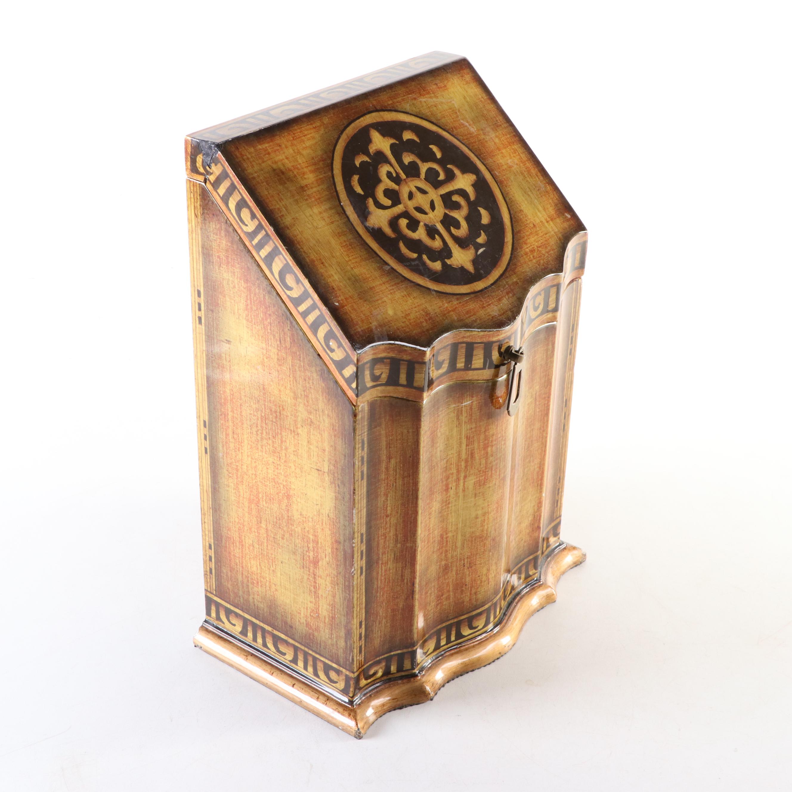 Contemporary Wood Document Box