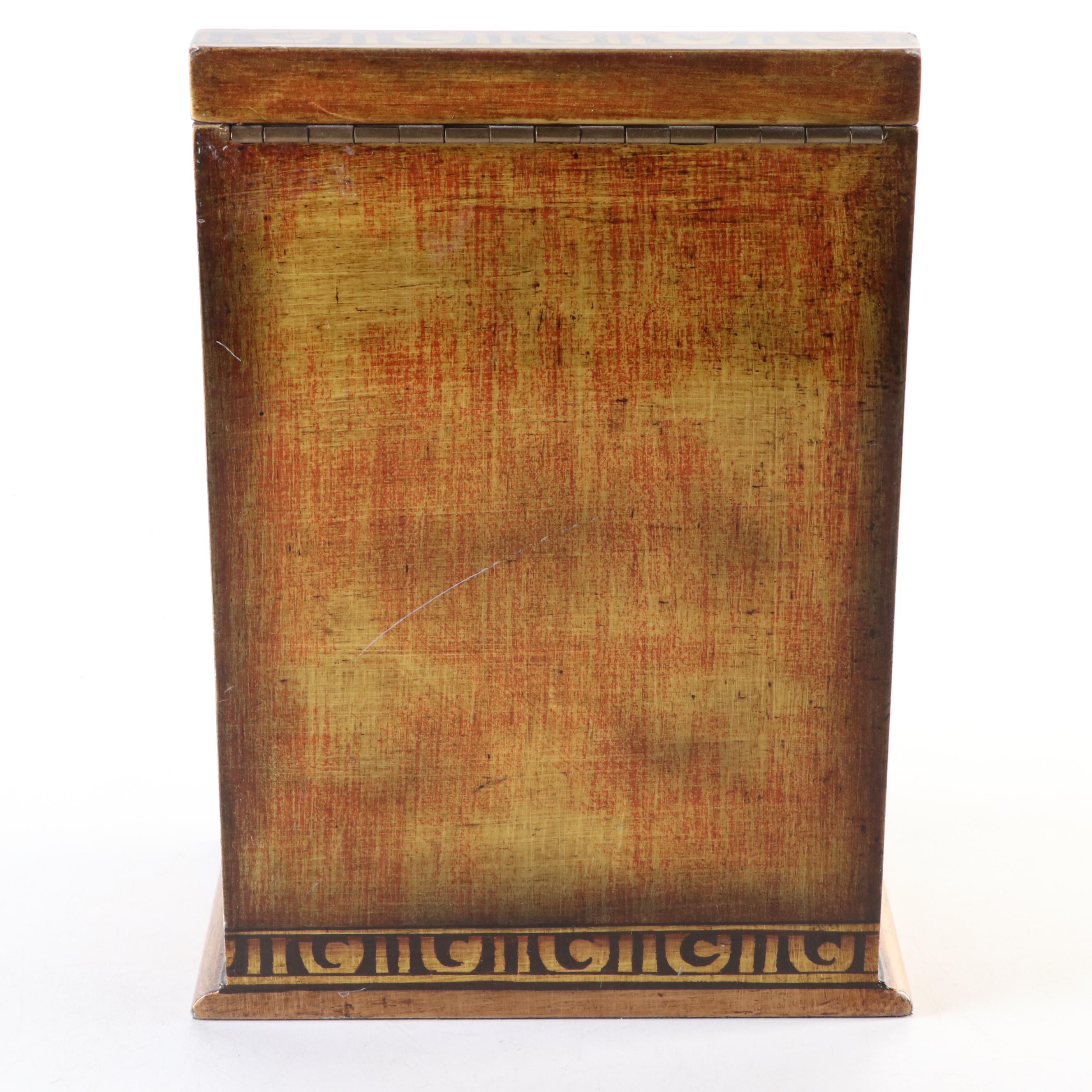 Contemporary Wood Document Box