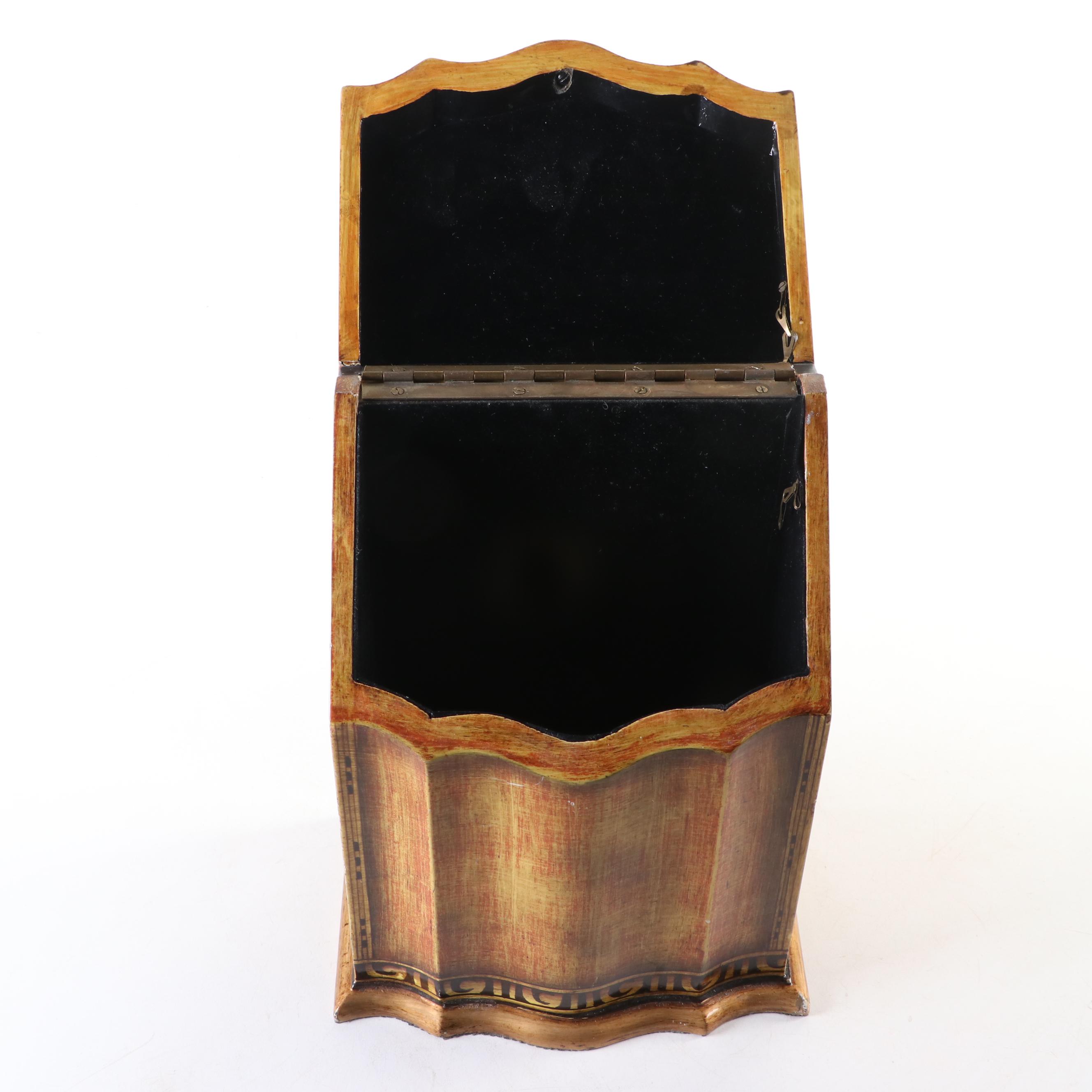 Contemporary Wood Document Box