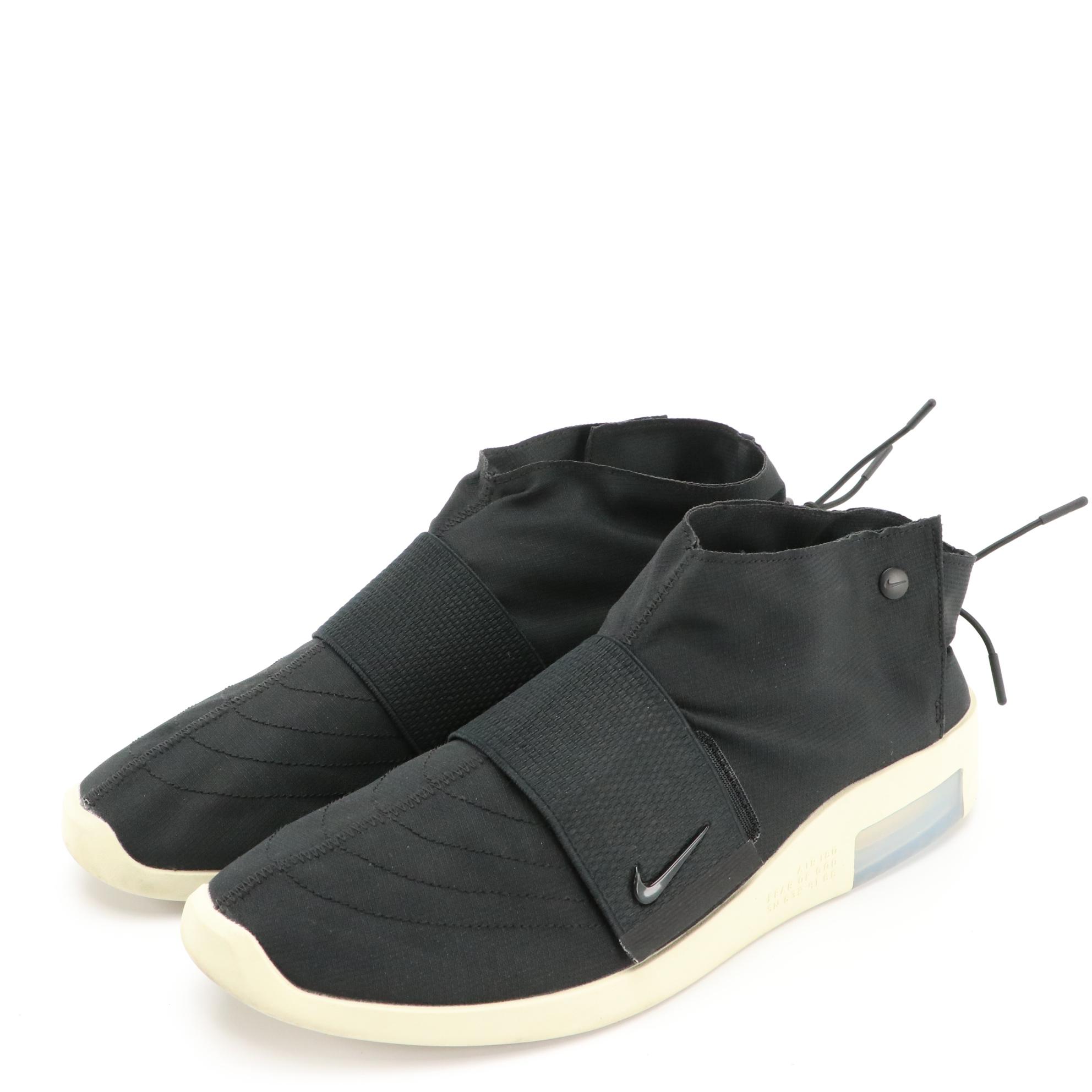 Men's Nike Patent Leather Blazer Low Sacai, Fear of God Moccasin Sneakers in Box