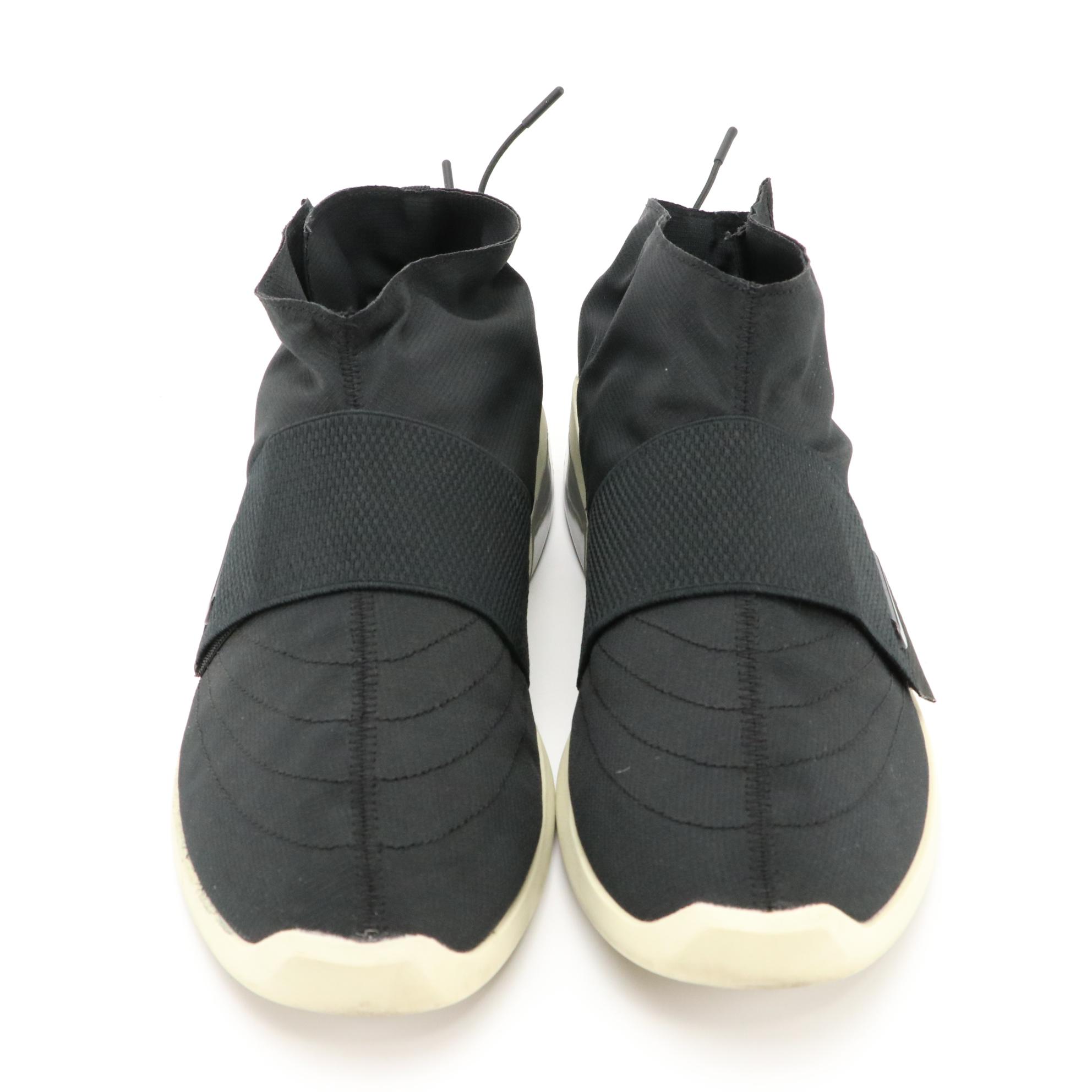 Men's Nike Patent Leather Blazer Low Sacai, Fear of God Moccasin Sneakers in Box