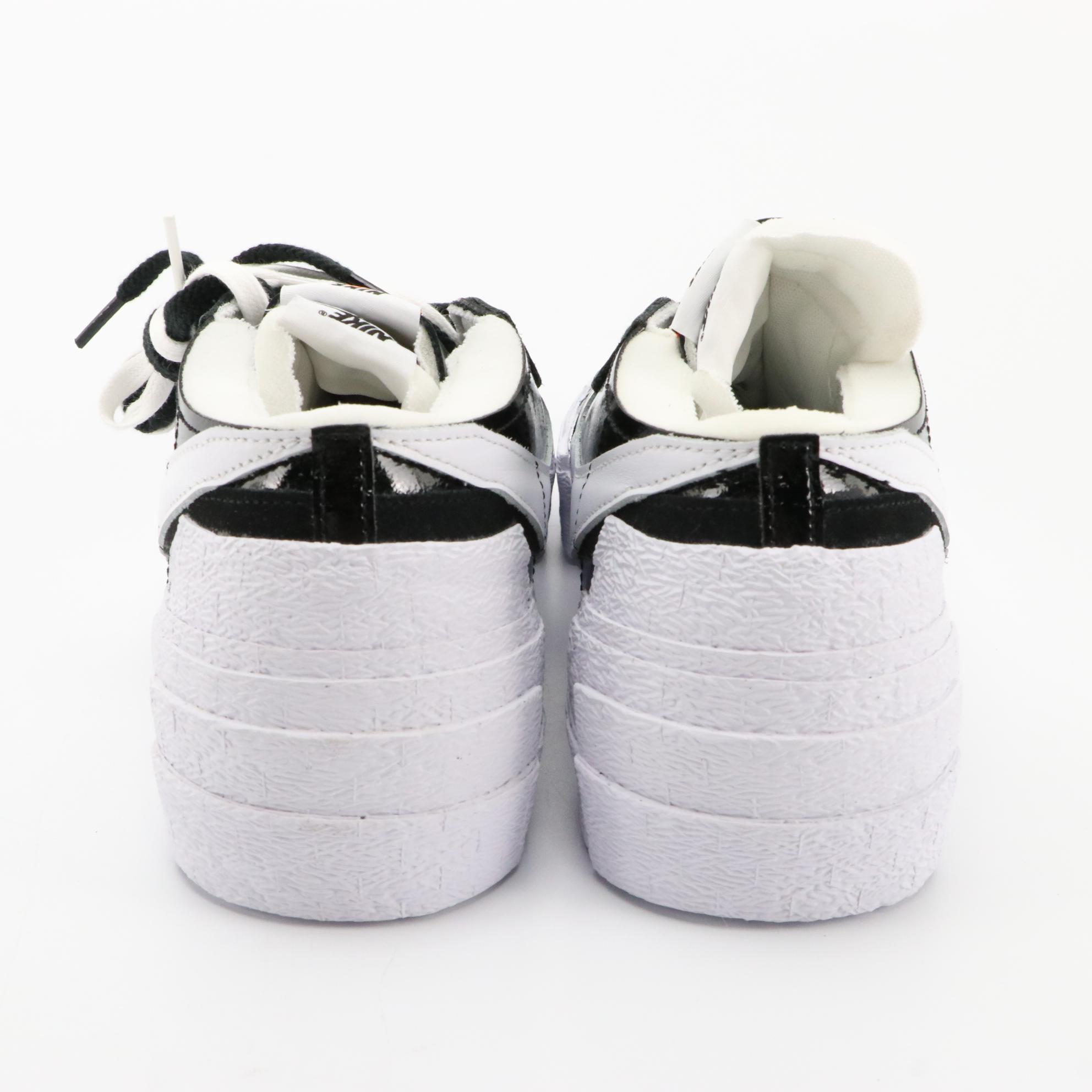 Men's Nike Patent Leather Blazer Low Sacai, Fear of God Moccasin Sneakers in Box