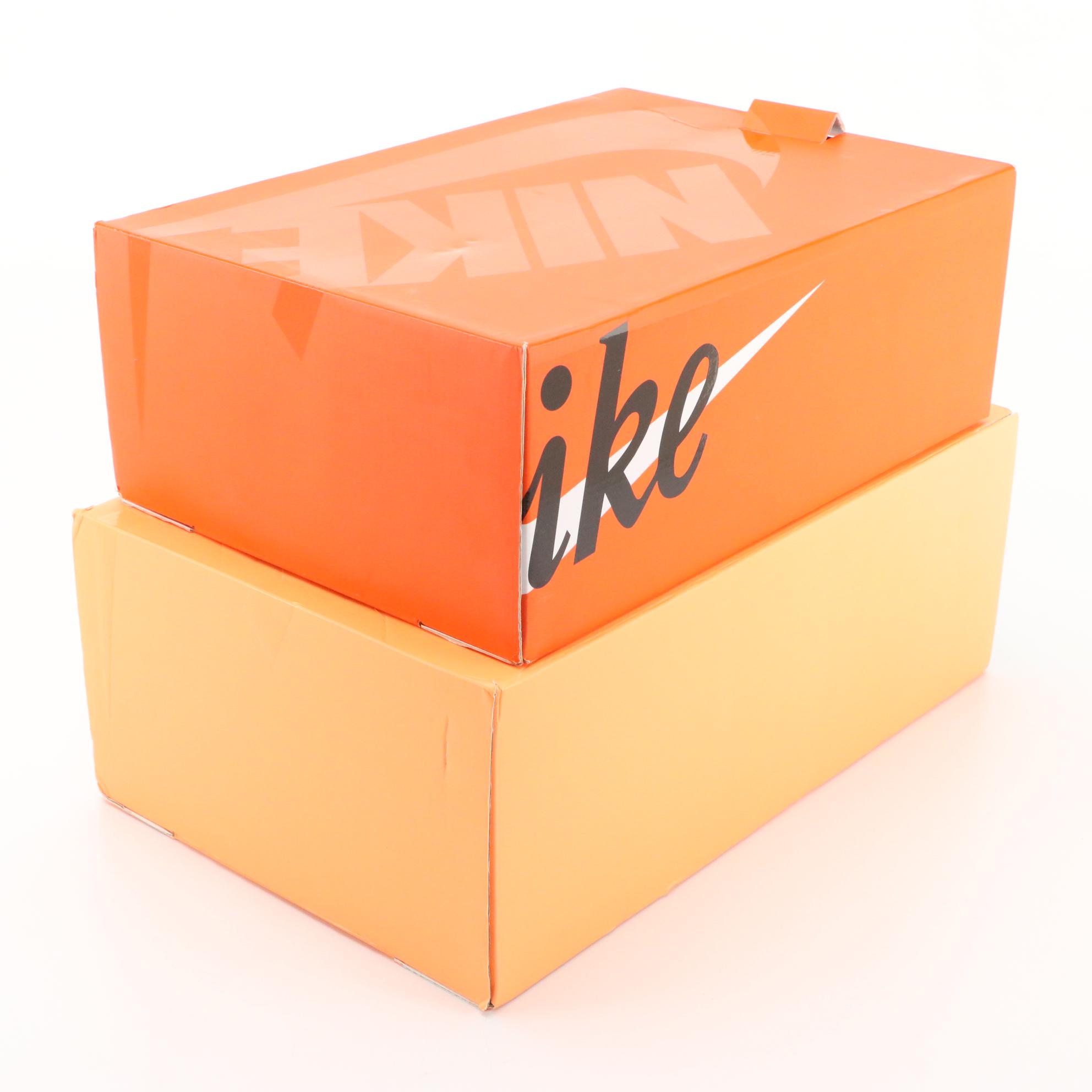 Men's Nike Patent Leather Blazer Low Sacai, Fear of God Moccasin Sneakers in Box