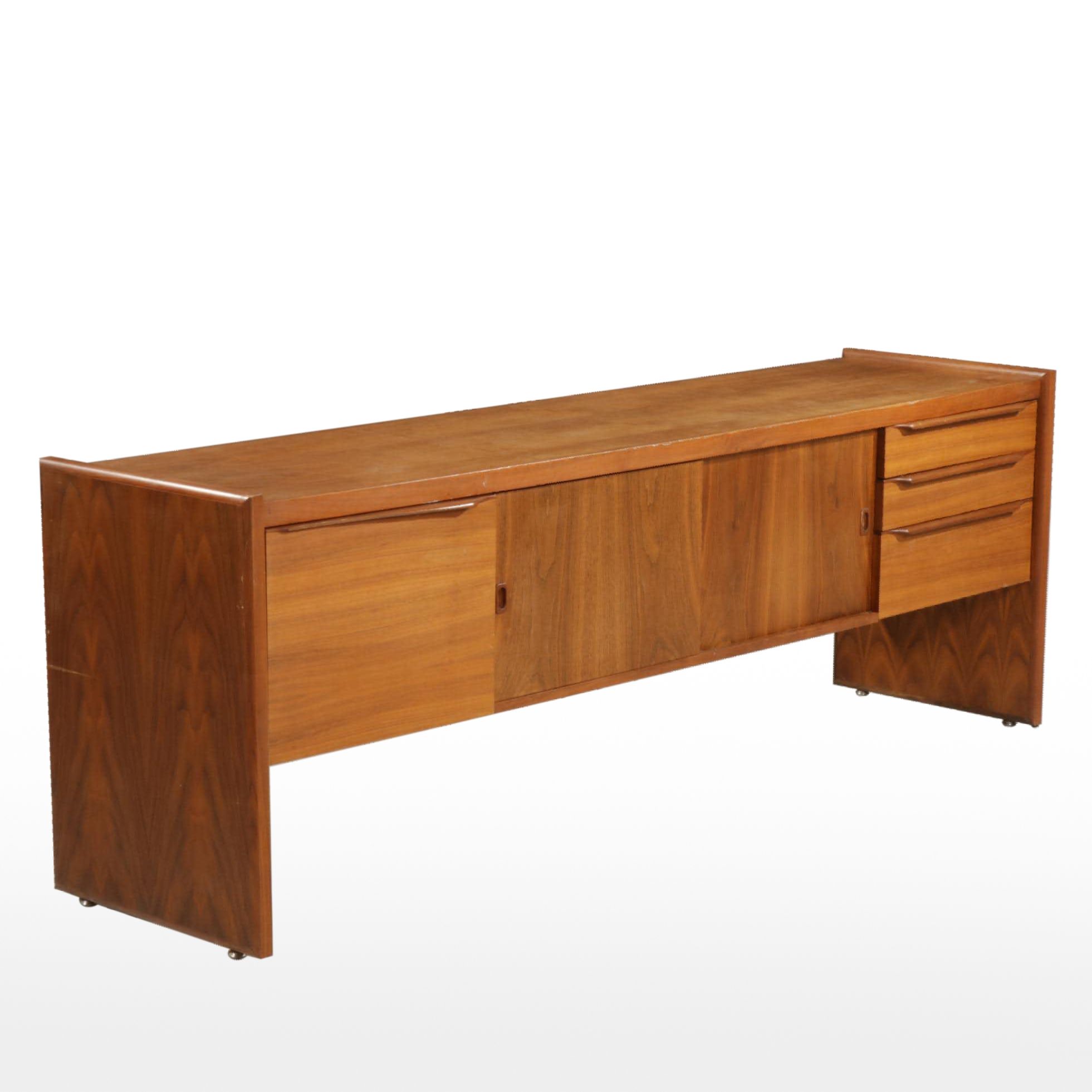 Danish Modern Teak Credenza, 1970s
