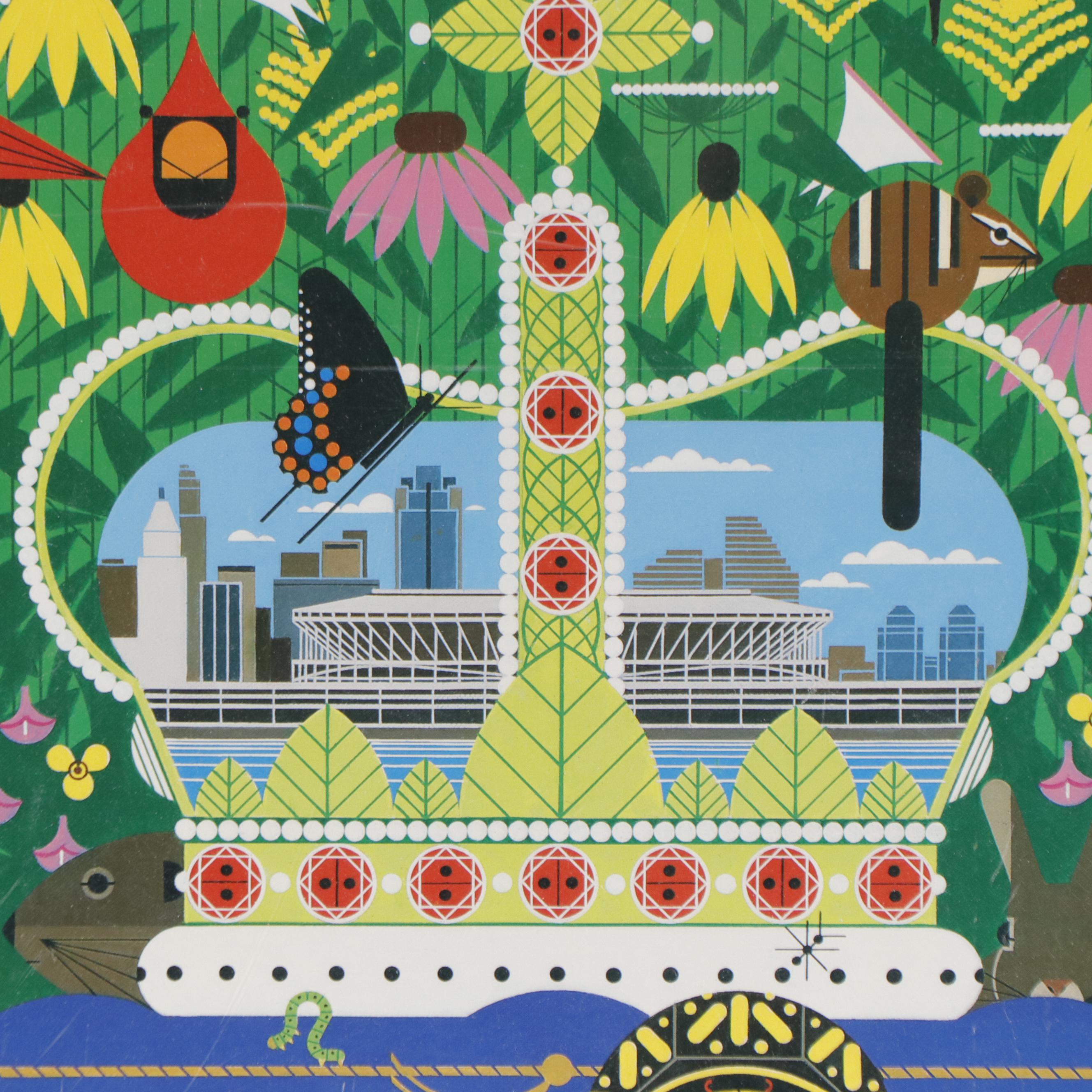 Hamilton County Park Districk Poster After Charley Harper "Cincinnaturally!"