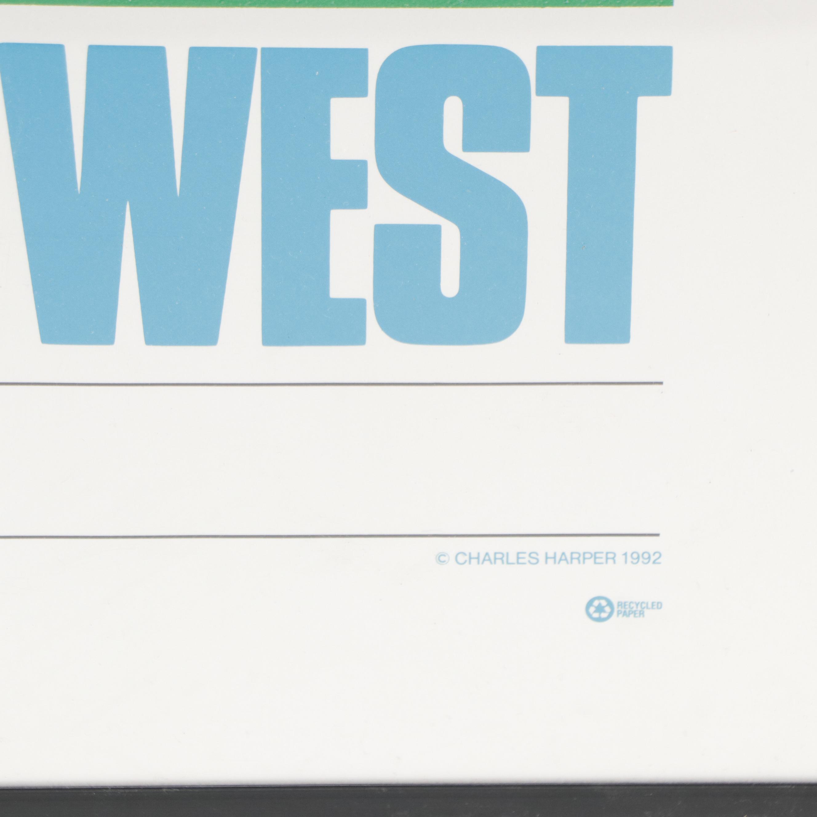 Hamilton County Park Districk Poster After Charley Harper "Cincinnaturally!"