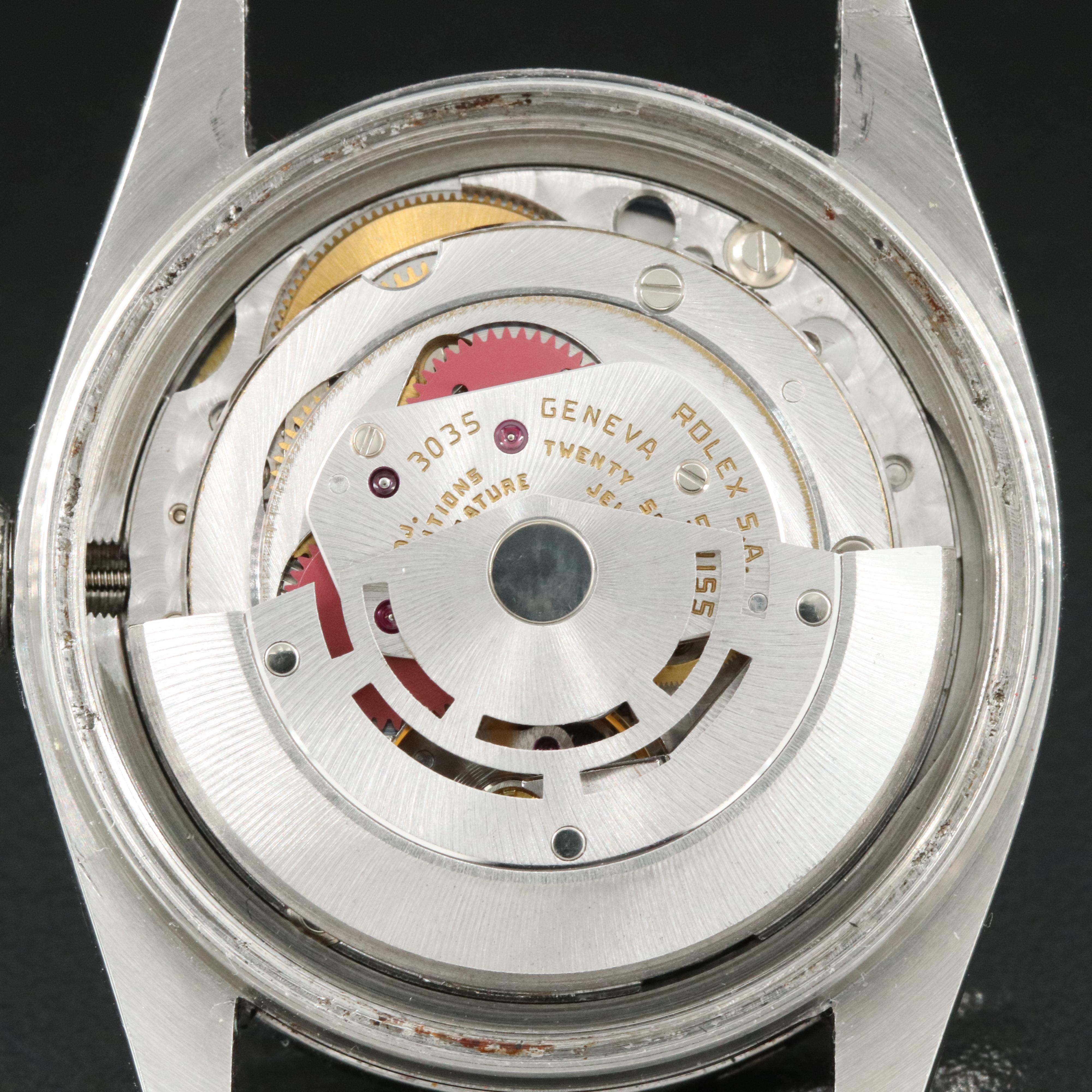 1977 Rolex Custom Diamond and Sapphire Bezel, Diamond Dial Datejust Watch