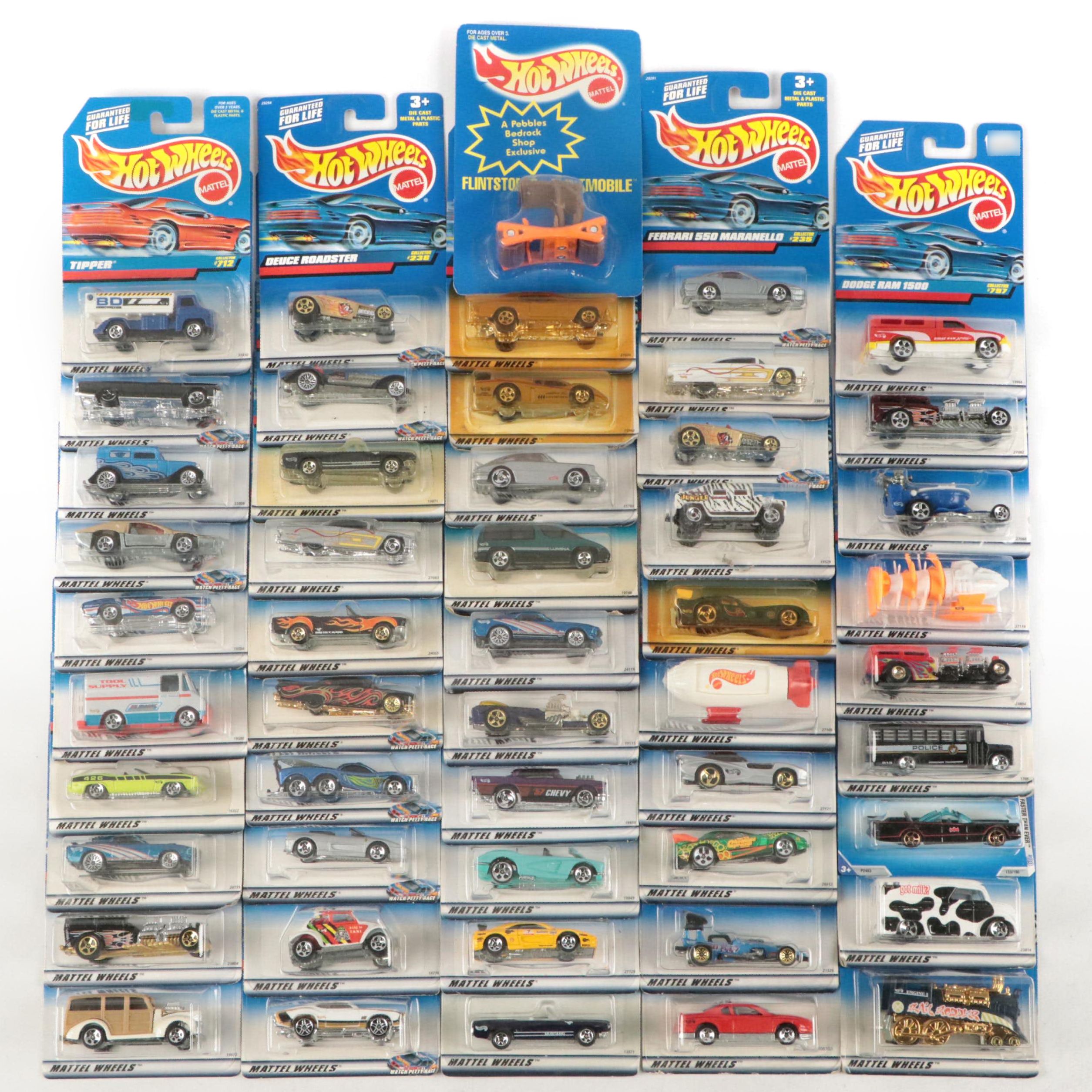 Hot Wheels "Dodge Ram 1500", "Tipper" and More Diecast Toy Cars