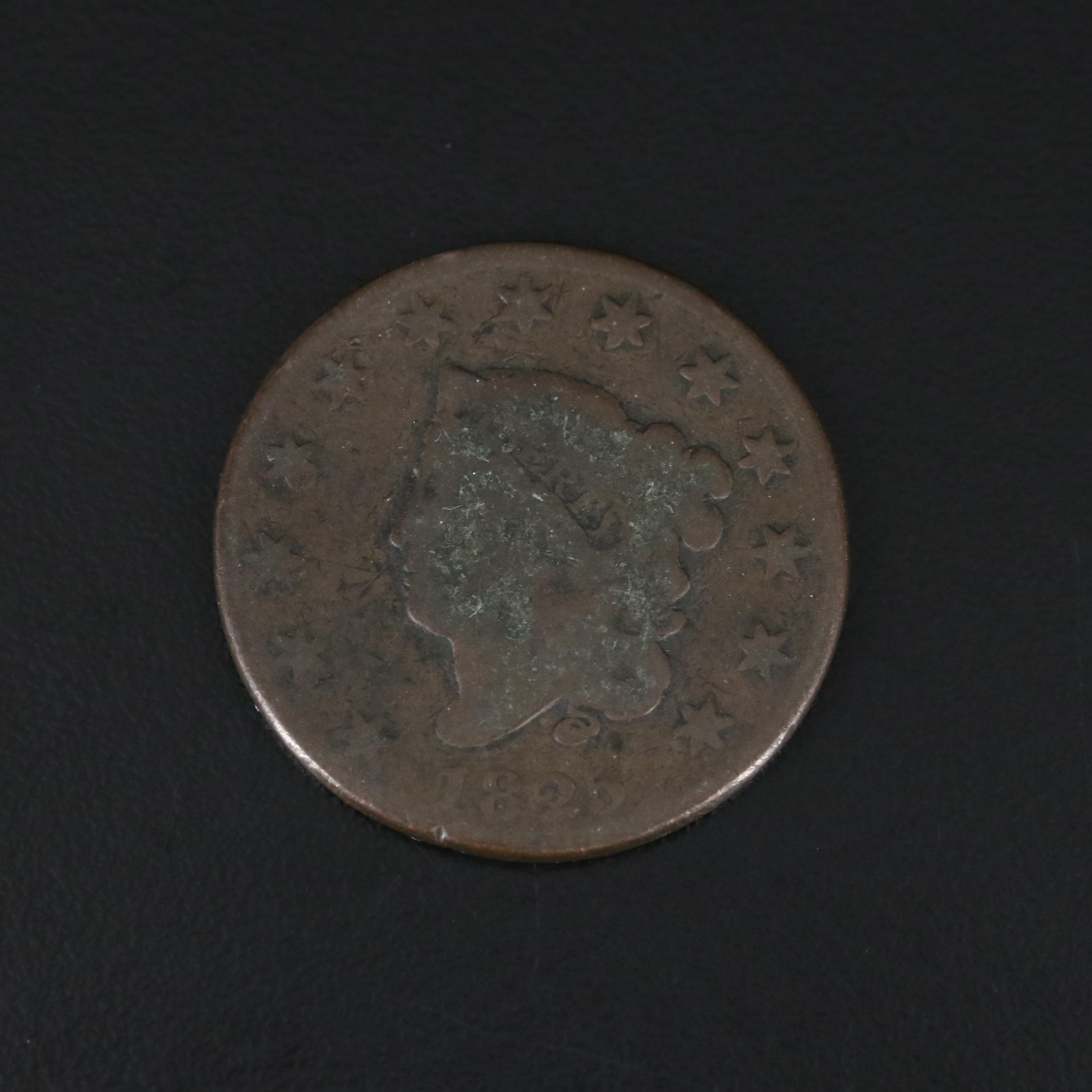 Group of Four United States Large Cents