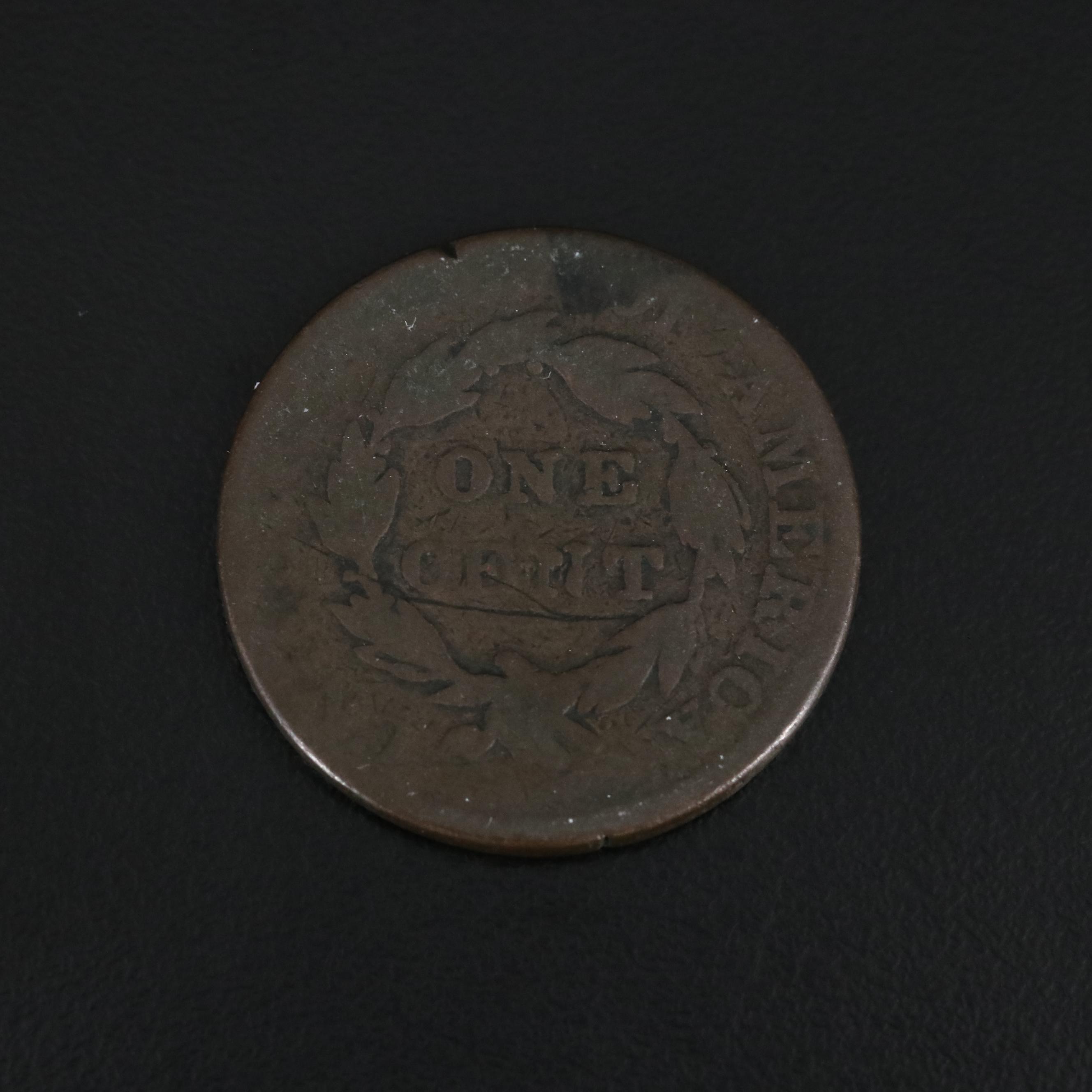 Group of Four United States Large Cents