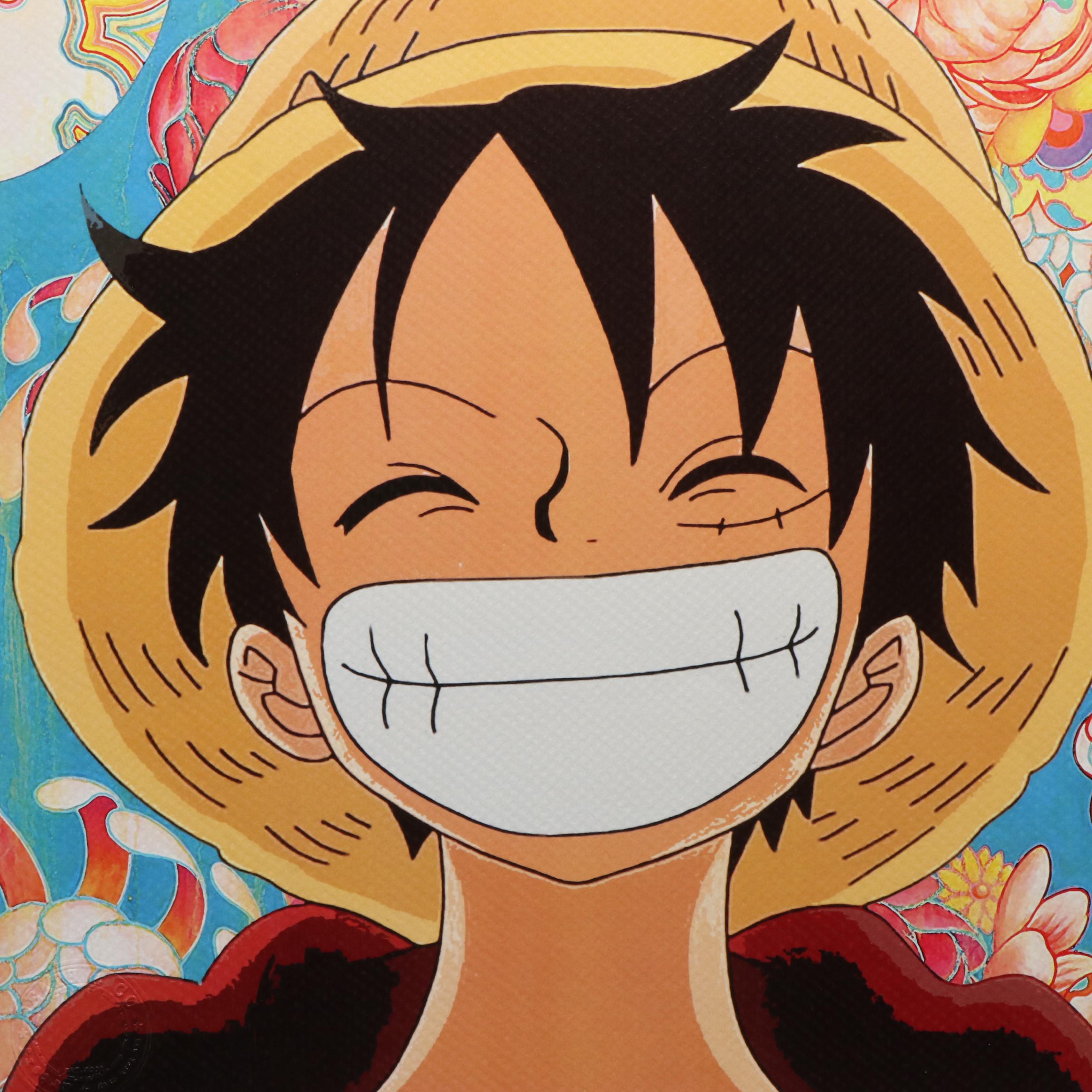 Death NYC Pop Art Graphic of Monkey D Luffy X James Jean